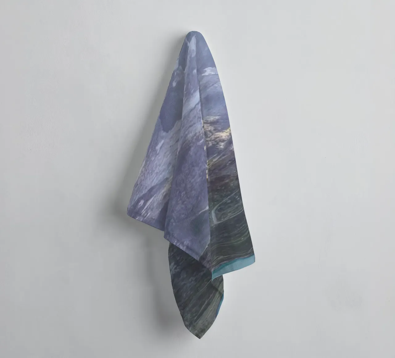 Heart Lake towel by Nur Mut