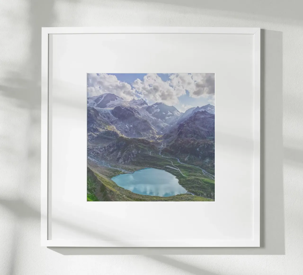 Heart Lake poster by Nur Mut