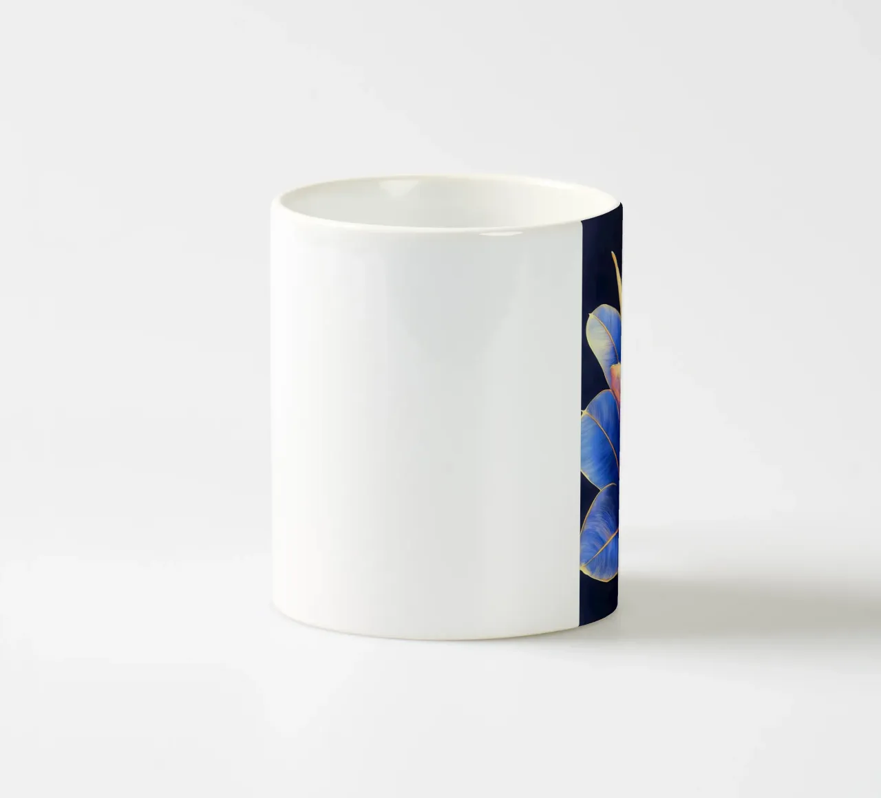 Foglie colorate tazza in ceramica da Justyna Jaszke JBJart
