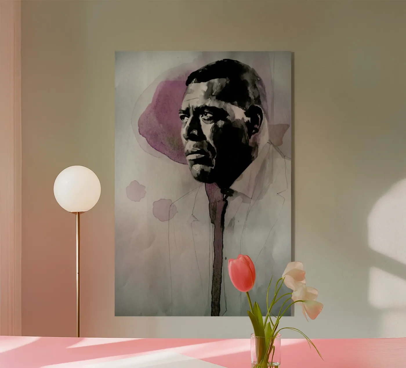 Howlin Wolf Acryl-Glas von David Diehl