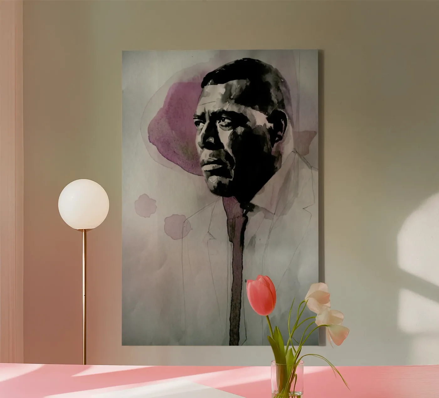 Howlin Wolf tela da David Diehl