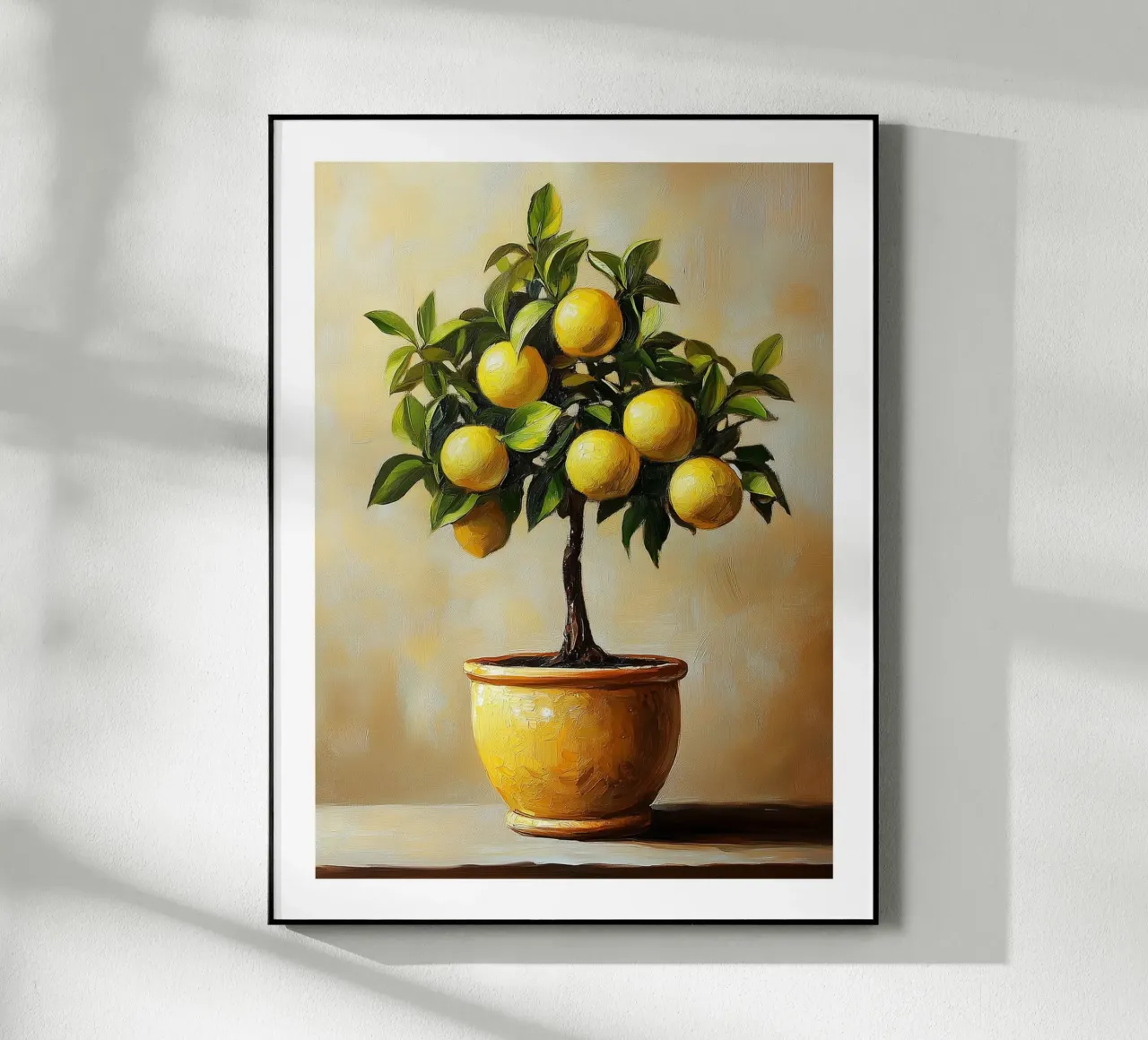 Albero di limone in vaso plexiglass da Spice & Style