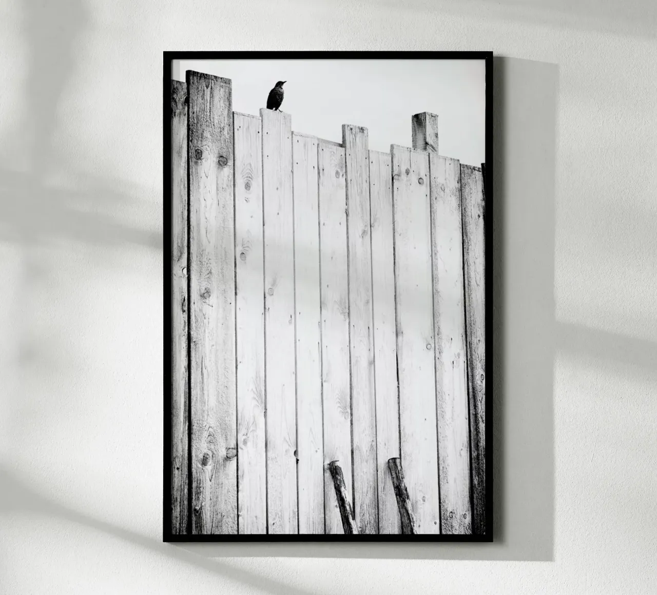 Freed -Jürgen Hartlieb poster con telaio in legno da Pictufy