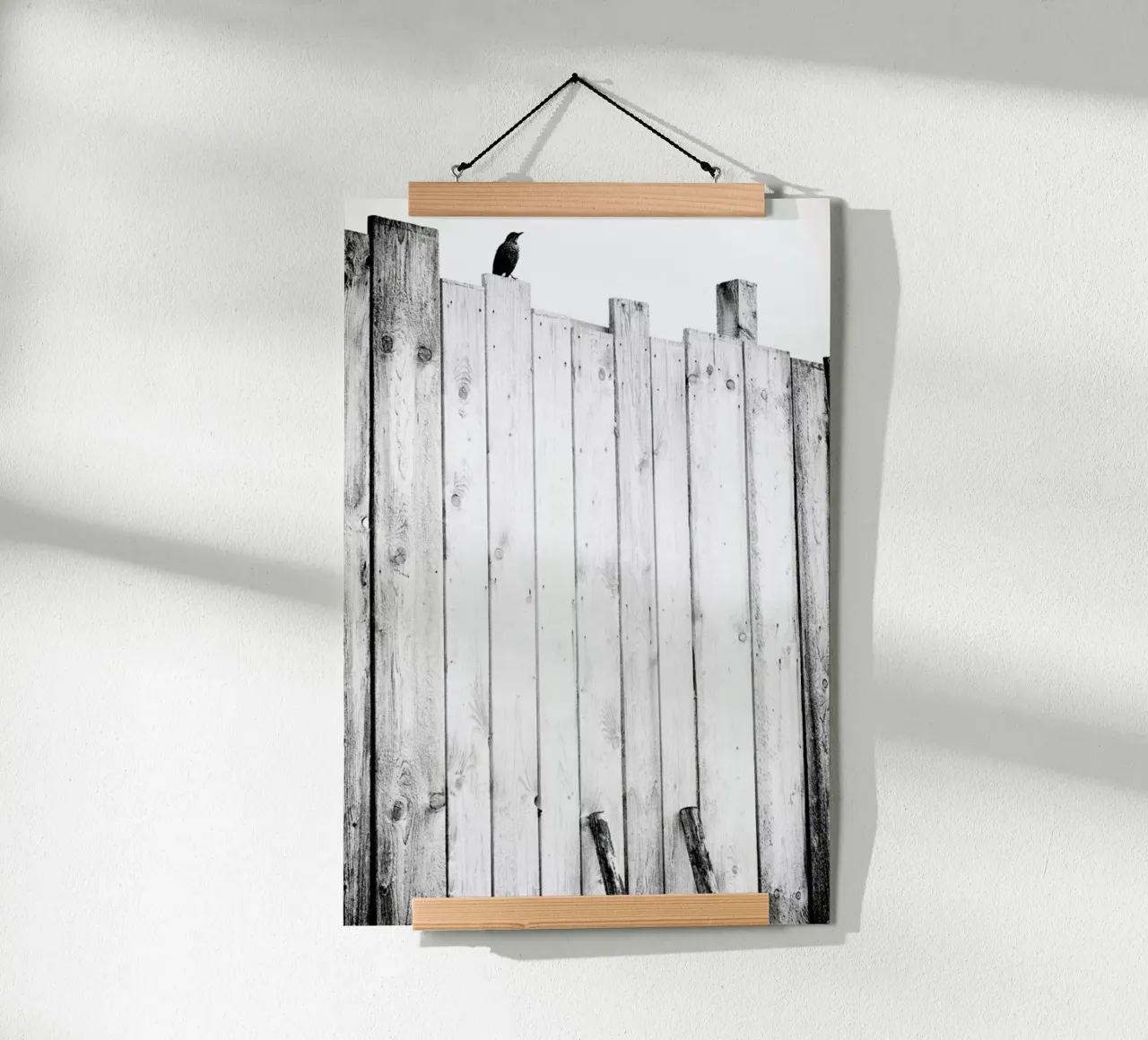 Freed -Jürgen Hartlieb poster con telaio in legno da Pictufy