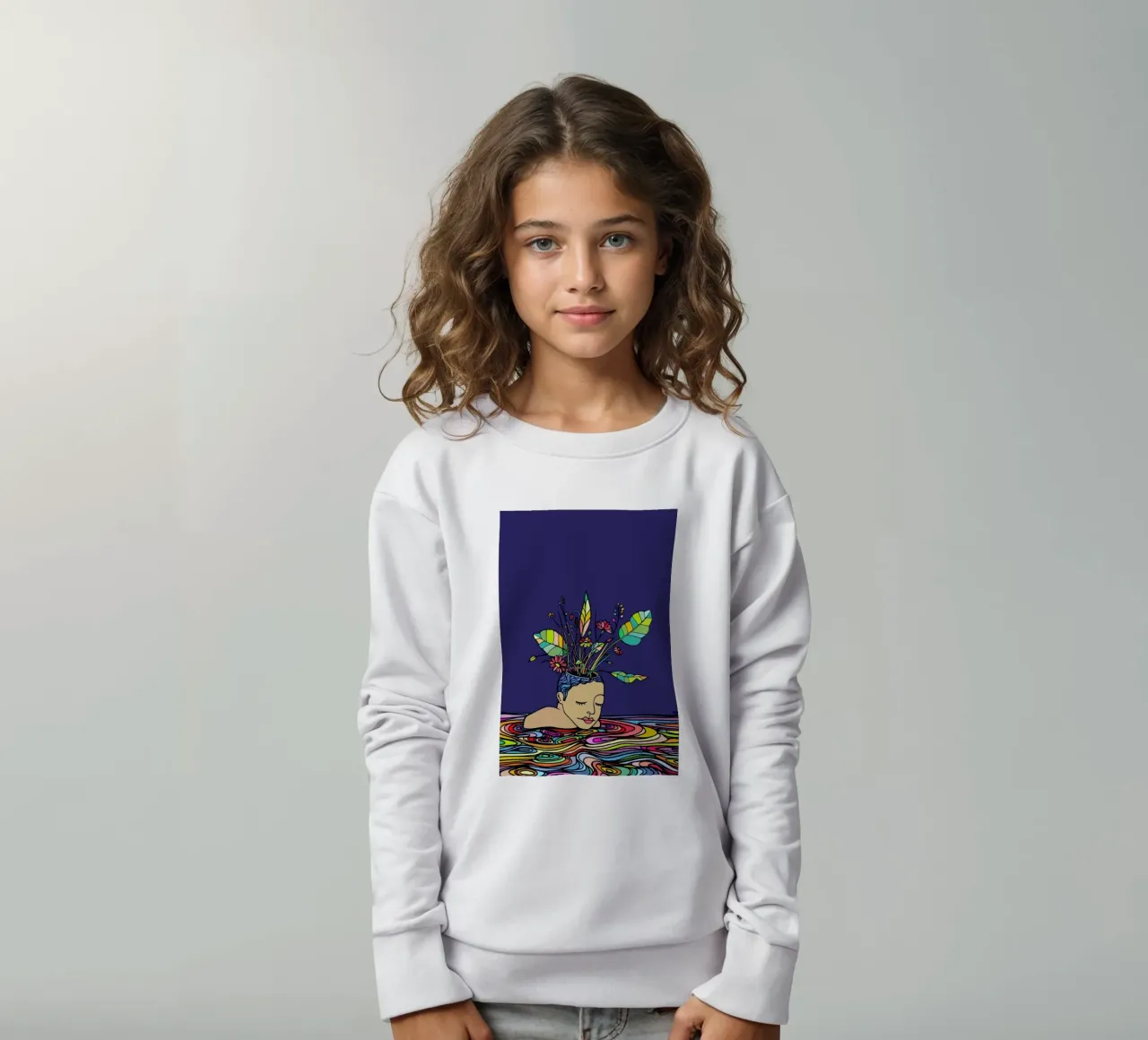 Spring Head felpa bambino da Ninhol