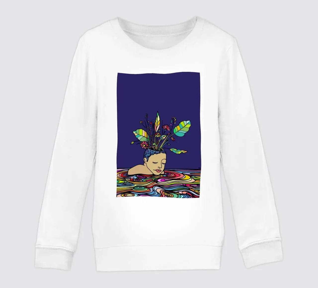 Spring Head felpa bambino da Ninhol