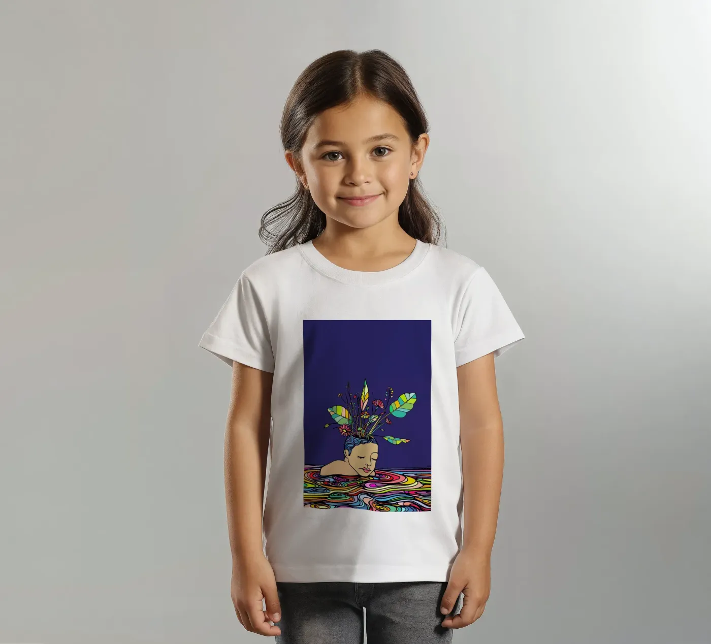 Spring Head t-shirt bambini da Ninhol