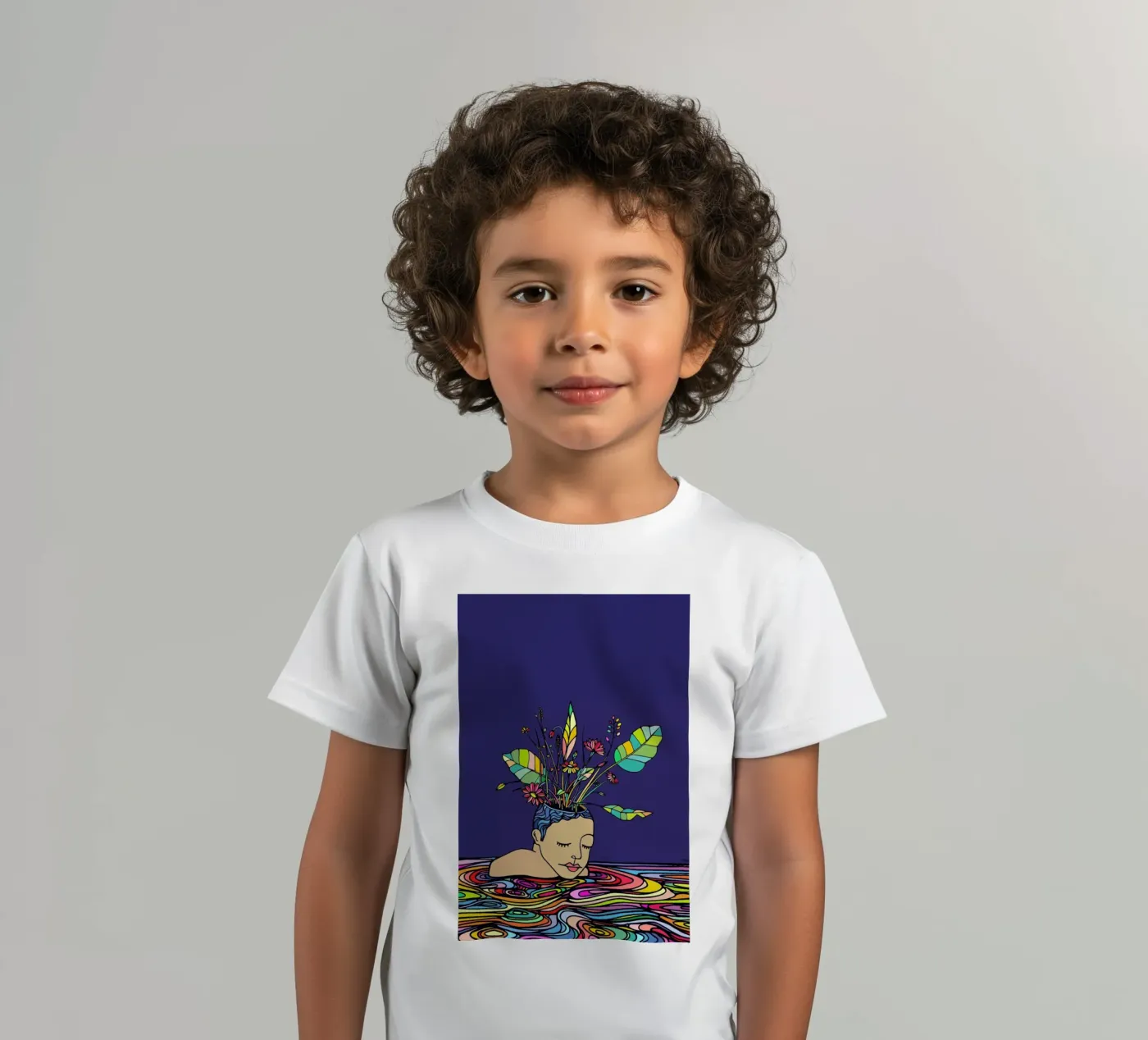 Spring Head t-shirt bambini da Ninhol