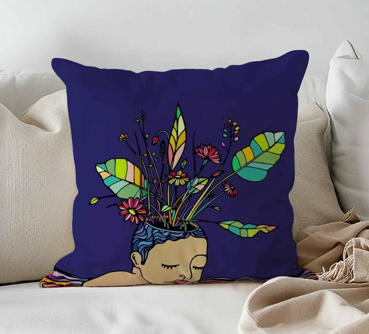 Spring Head cuscino da Ninhol