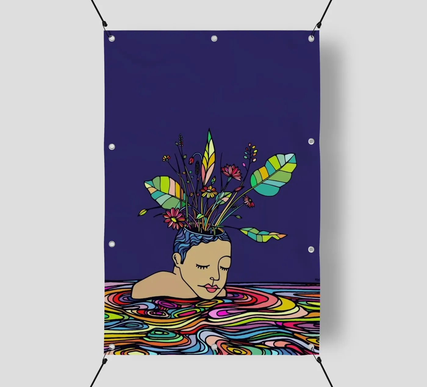 Spring Head telo in pvc da Ninhol