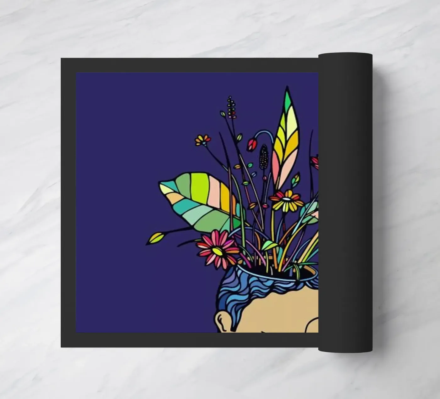 Spring Head deurmat van Ninhol