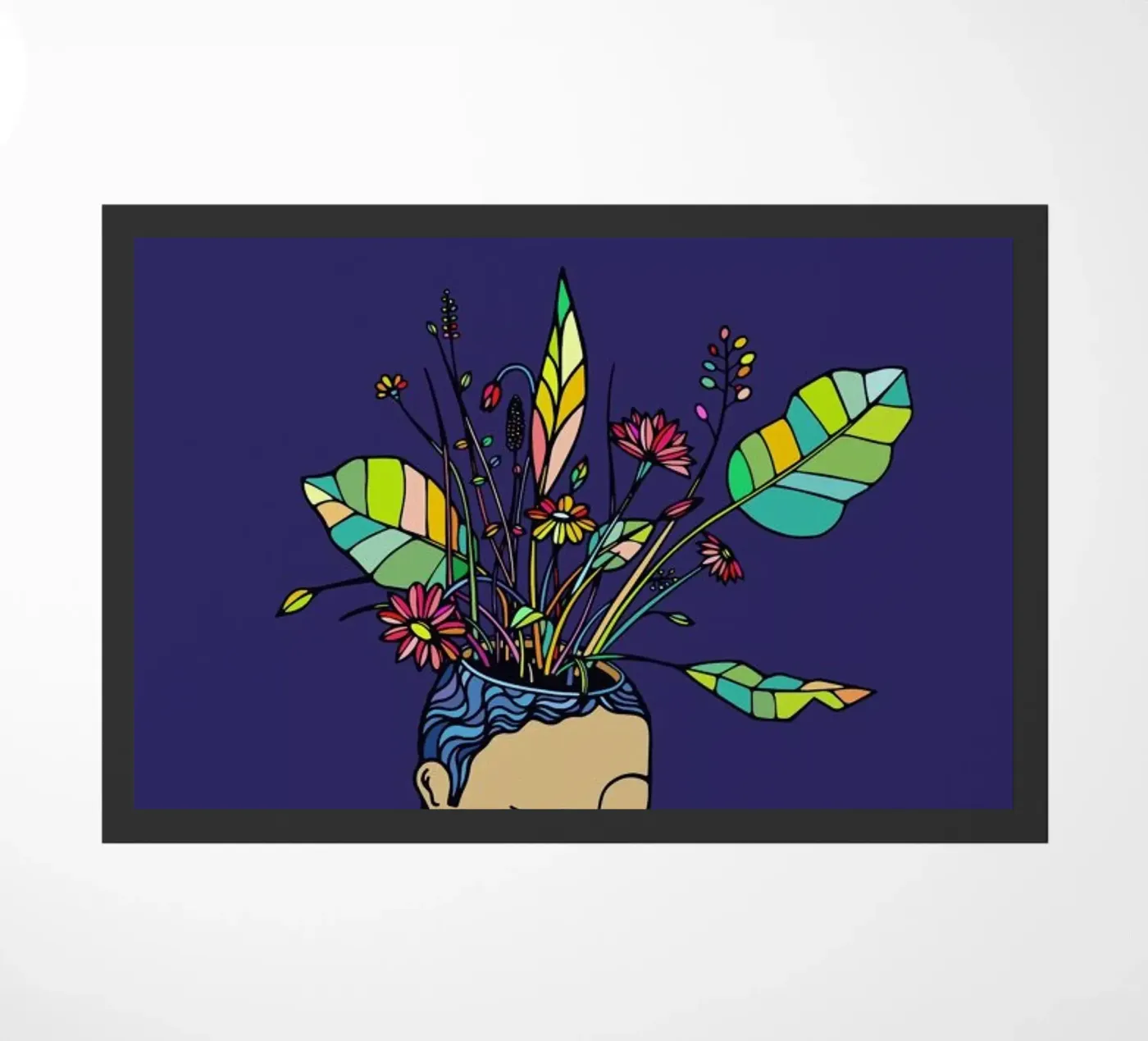 Spring Head deurmat van Ninhol