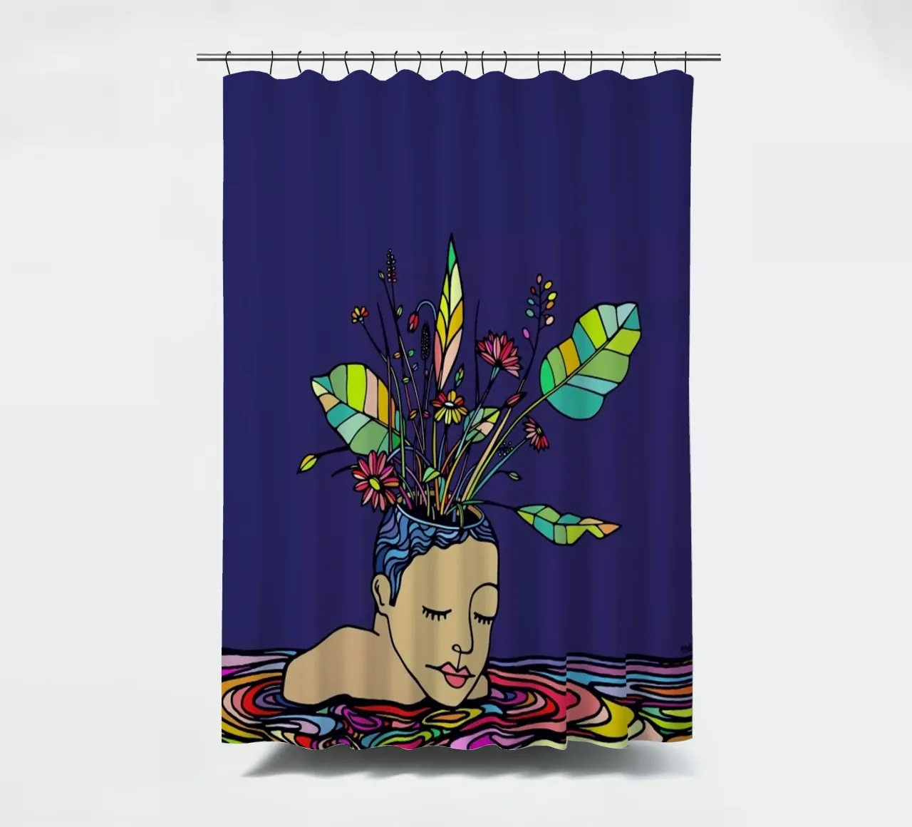 Spring Head tenda da doccia da Ninhol