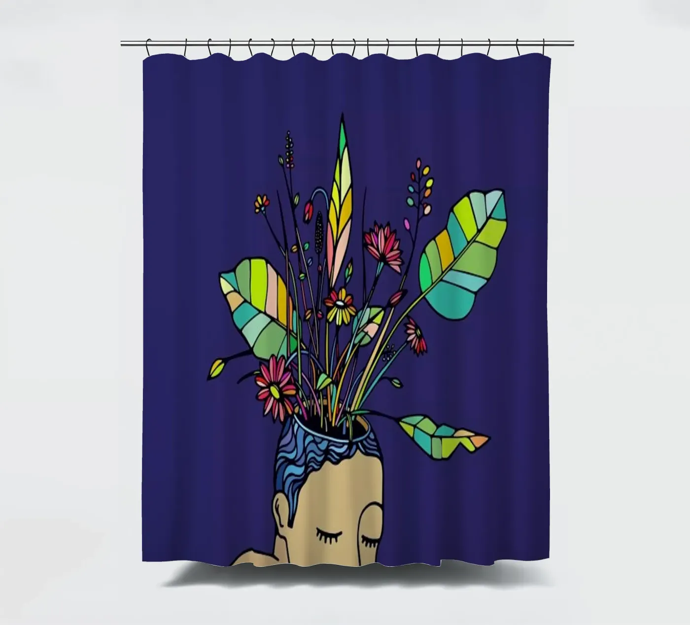 Spring Head Duschvorhang von Ninhol