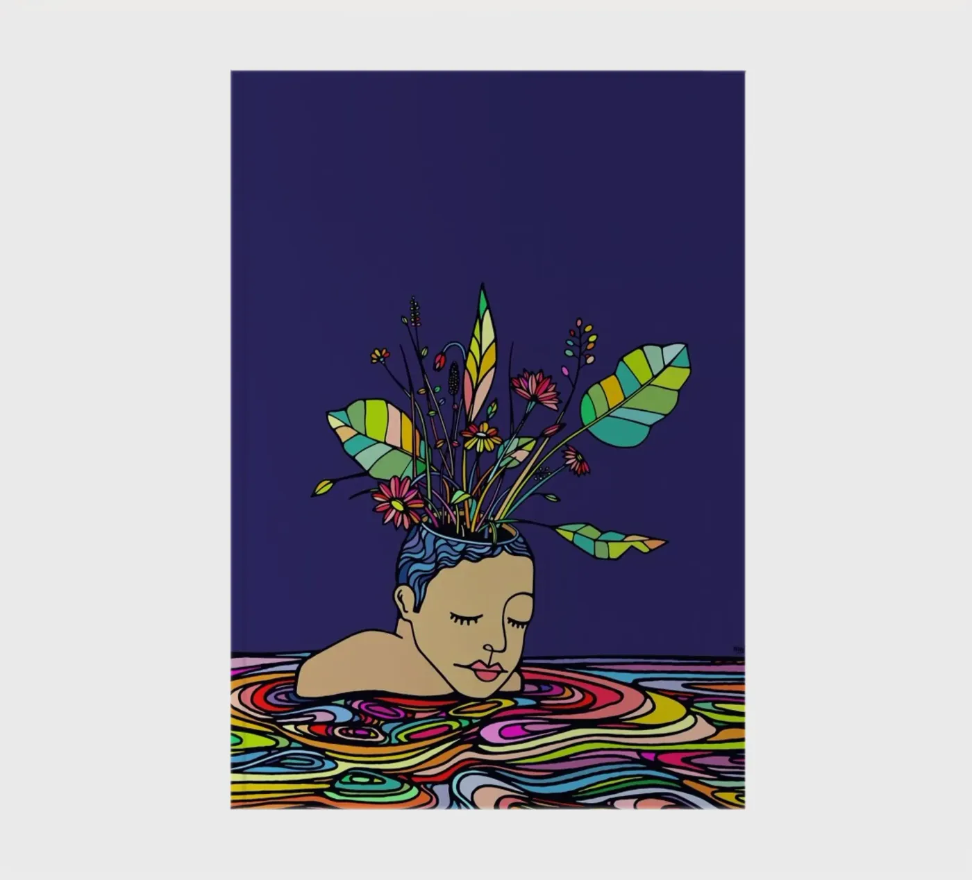 Spring Head notebook by Ninhol