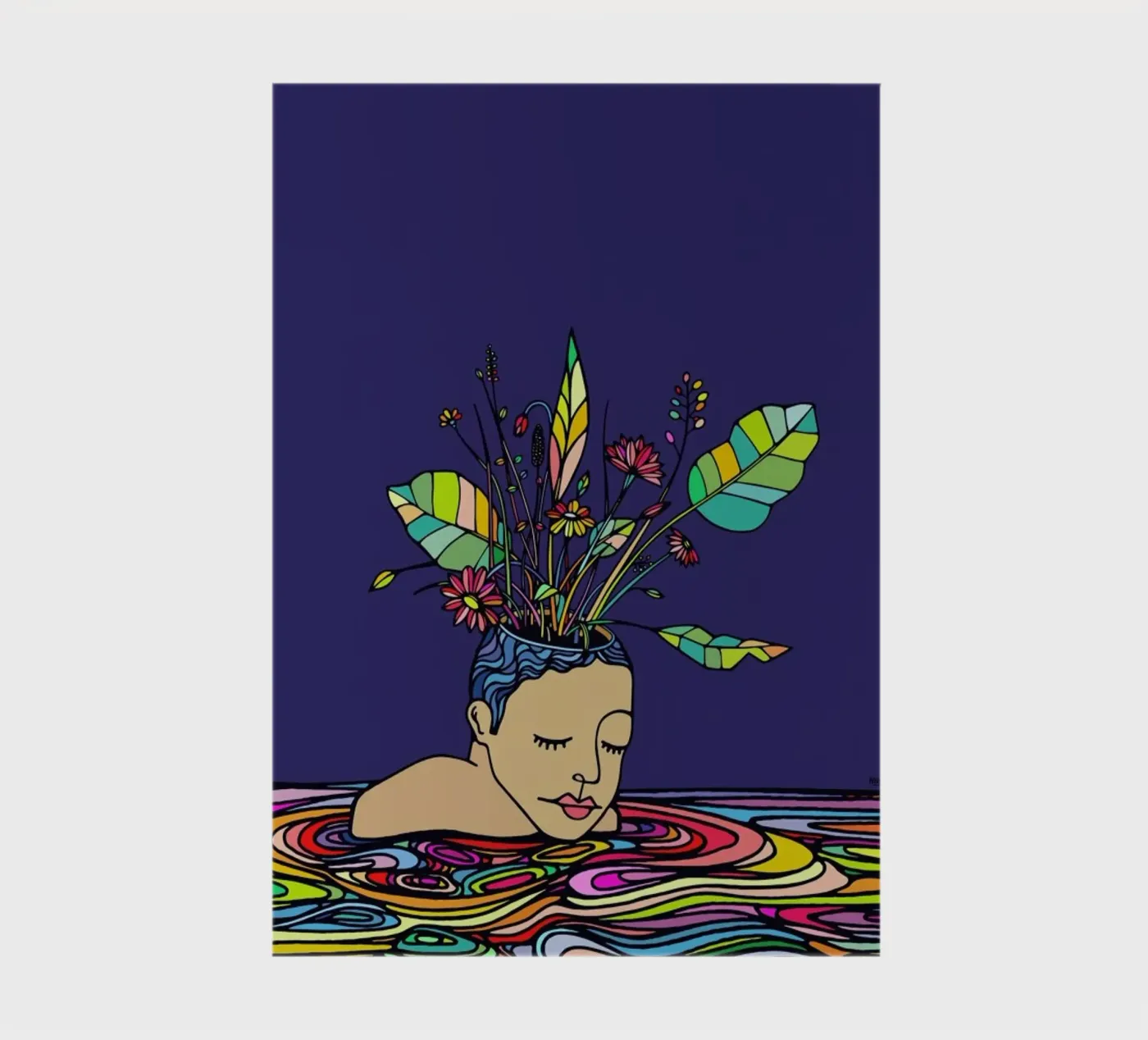 Spring Head notebook by Ninhol