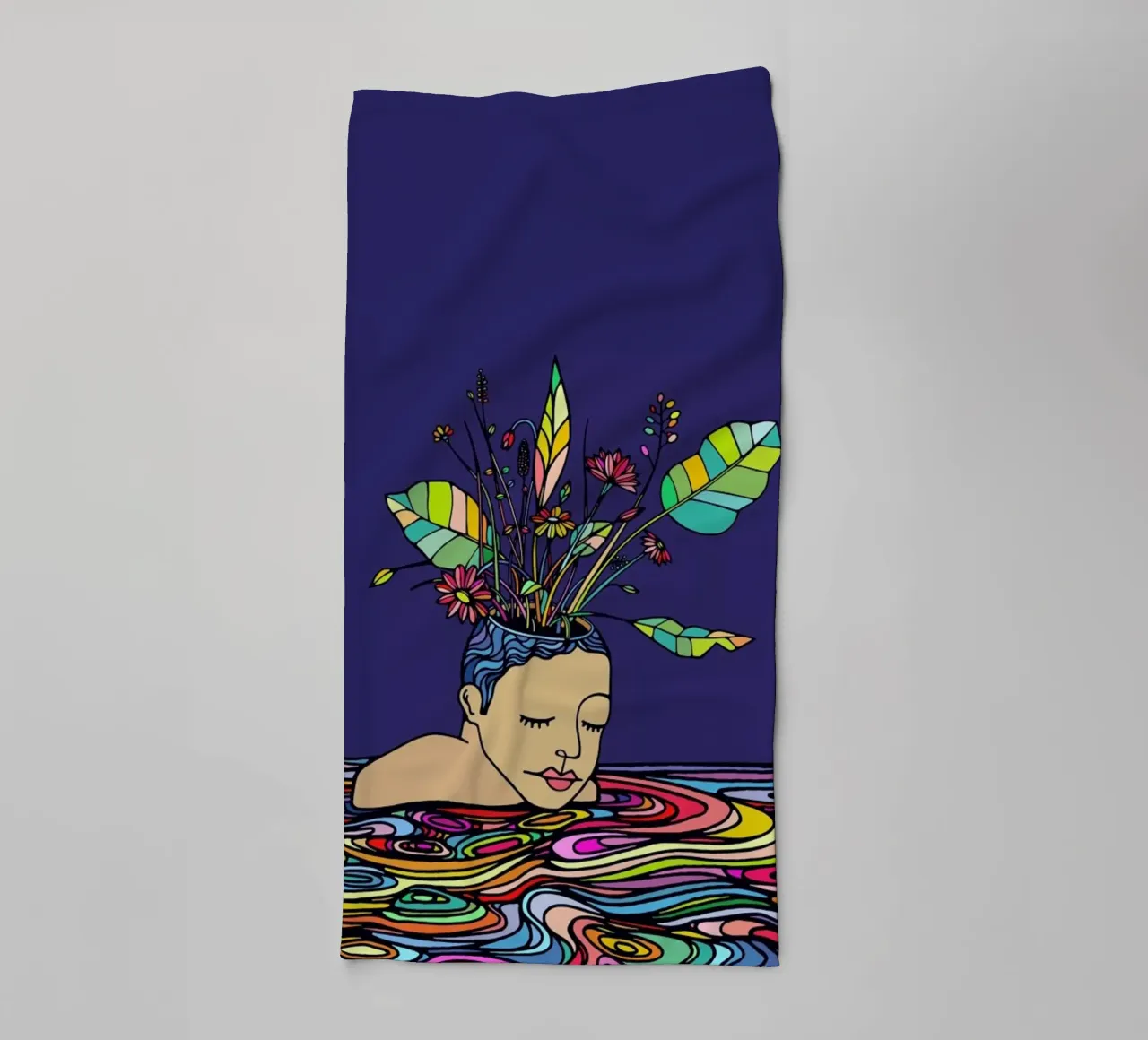 Spring Head towel by Ninhol