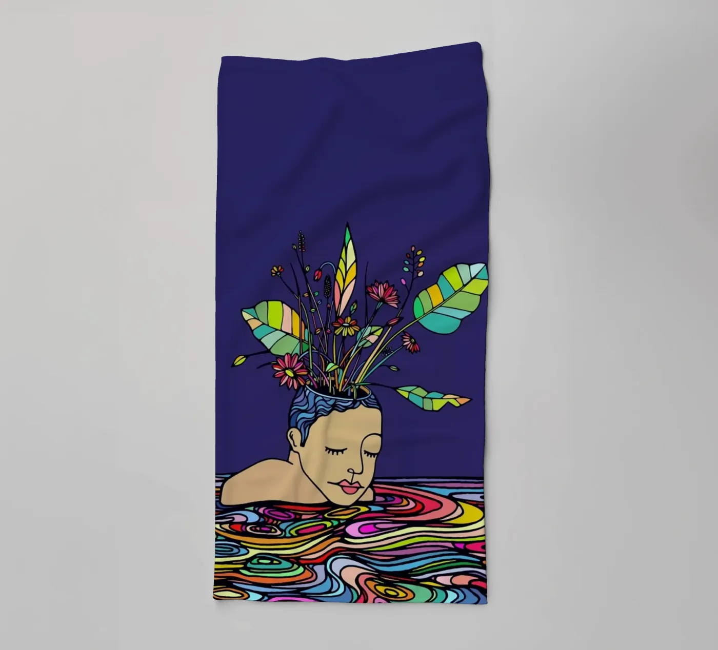 Spring Head badhanddoek van Ninhol