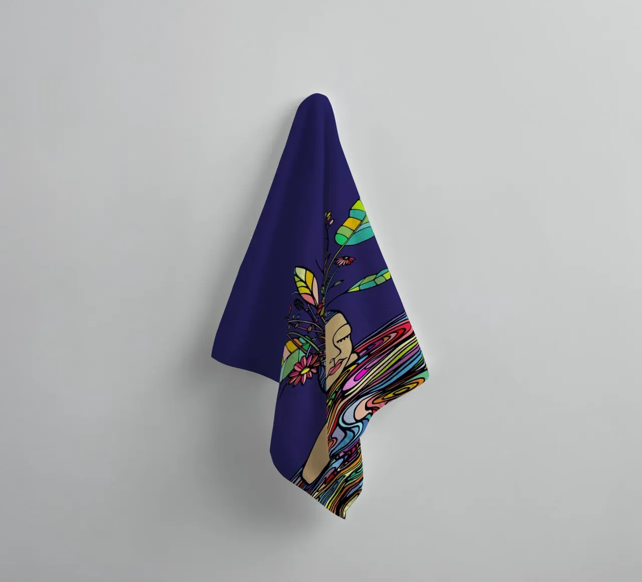 Spring Head towel by Ninhol