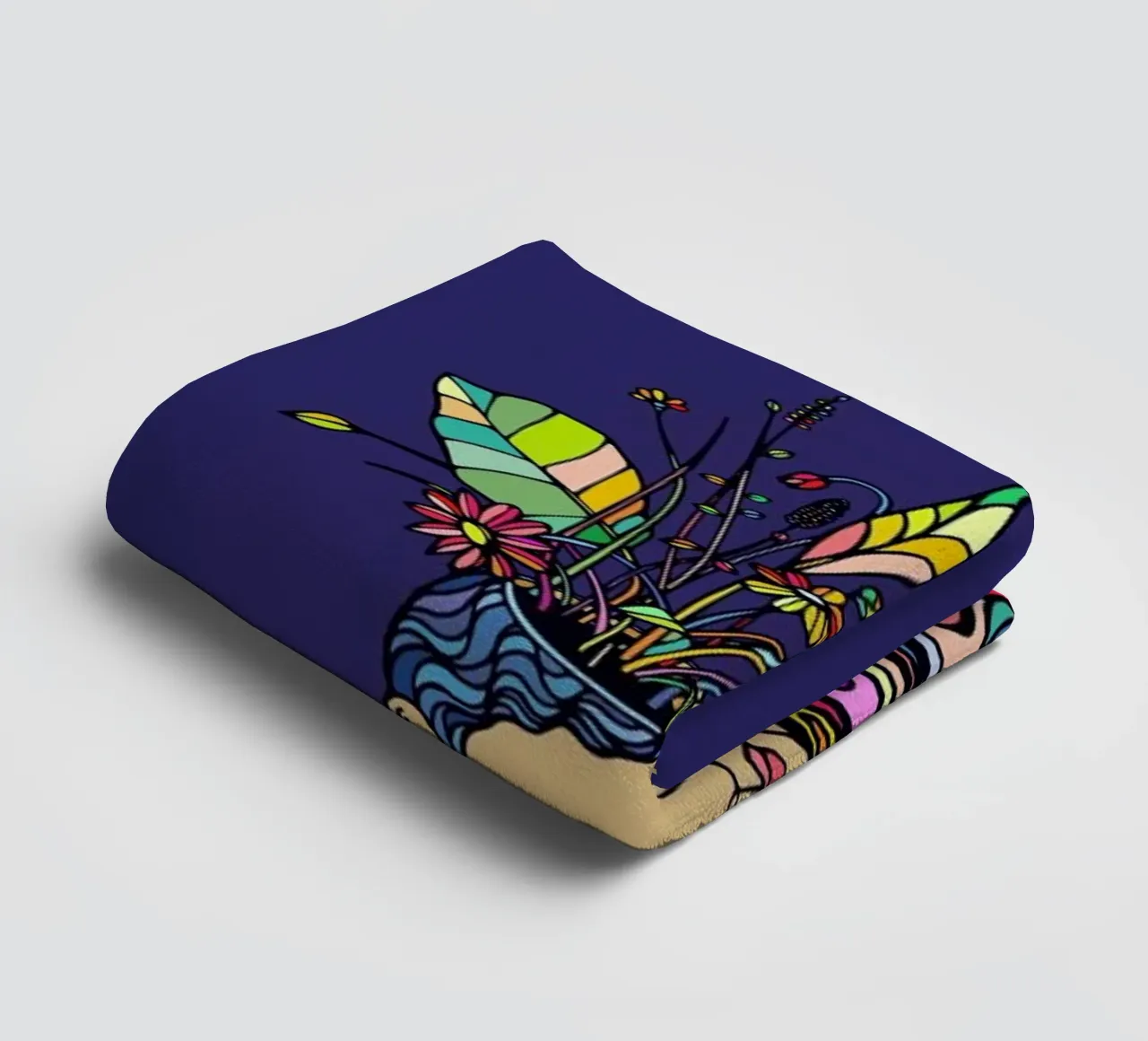 Spring Head towel by Ninhol