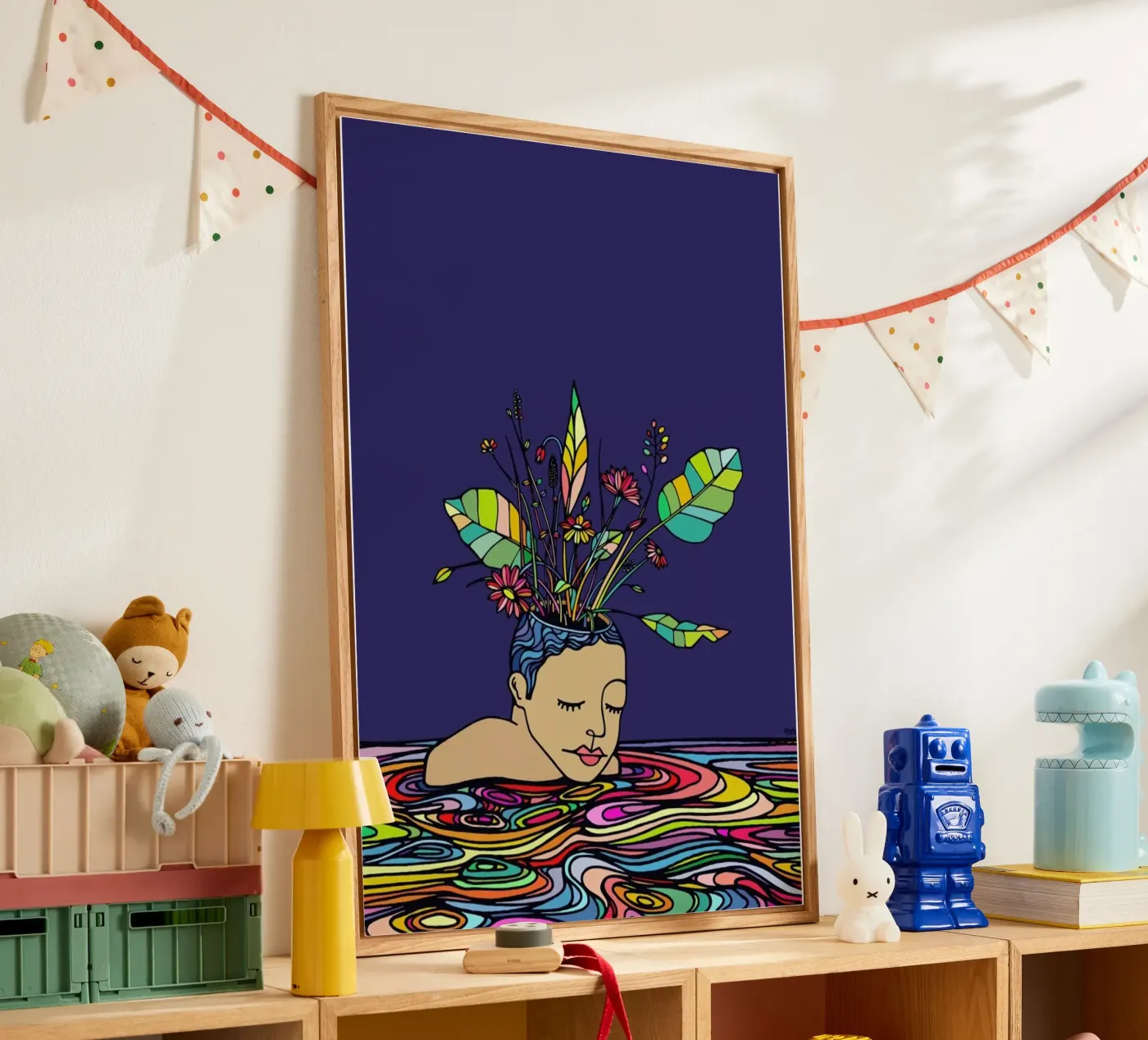 Spring Head Acryl-Glas von Ninhol
