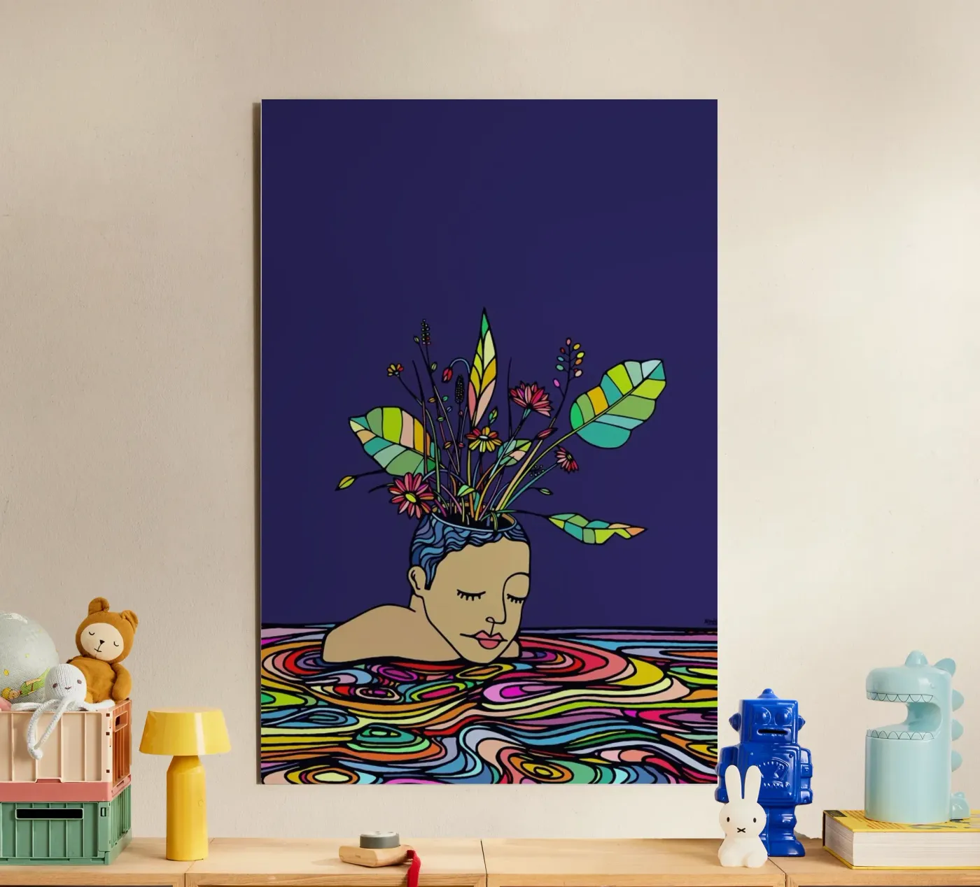 Spring Head alluminio dibond da Ninhol