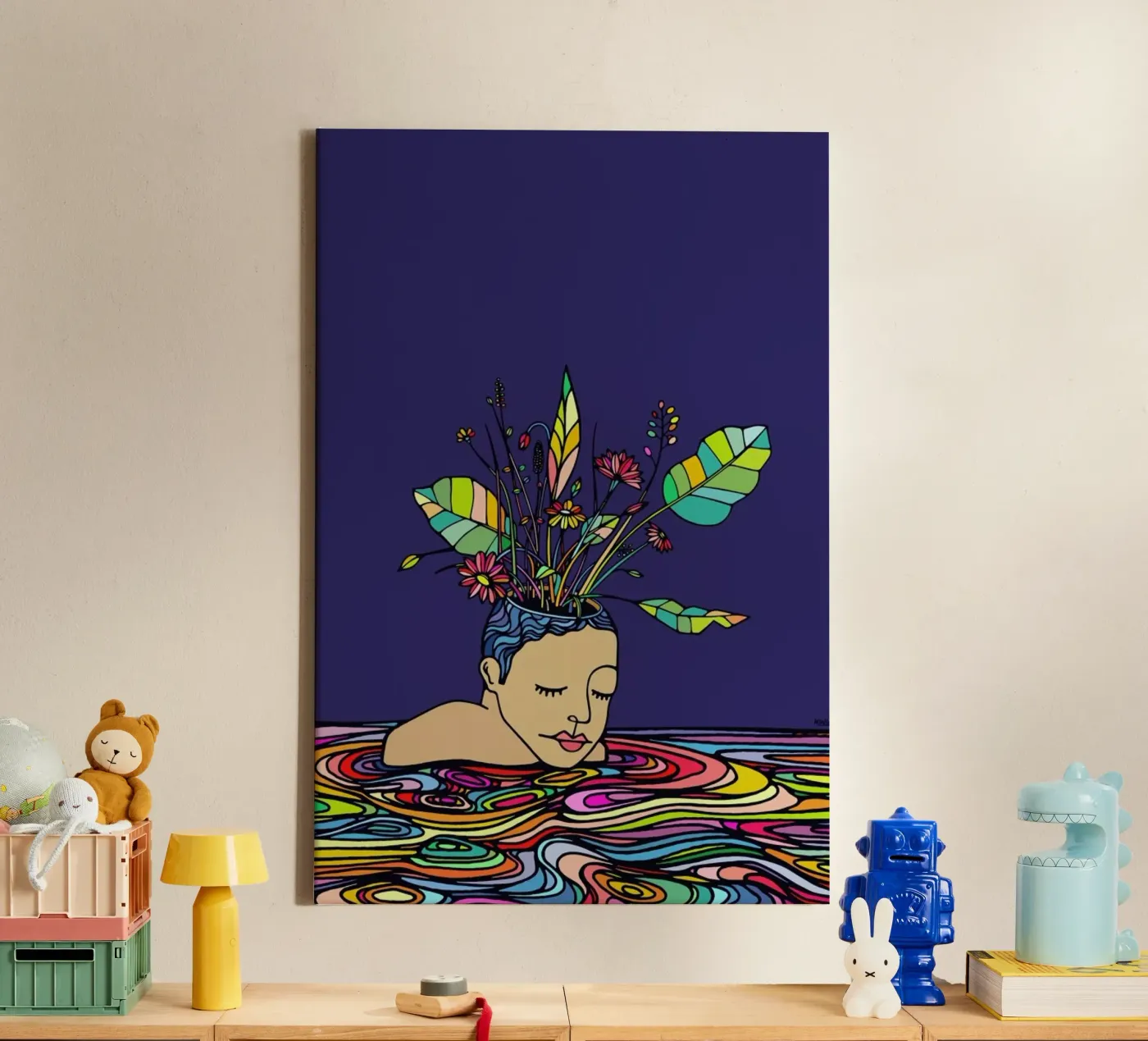 Spring Head tela da Ninhol