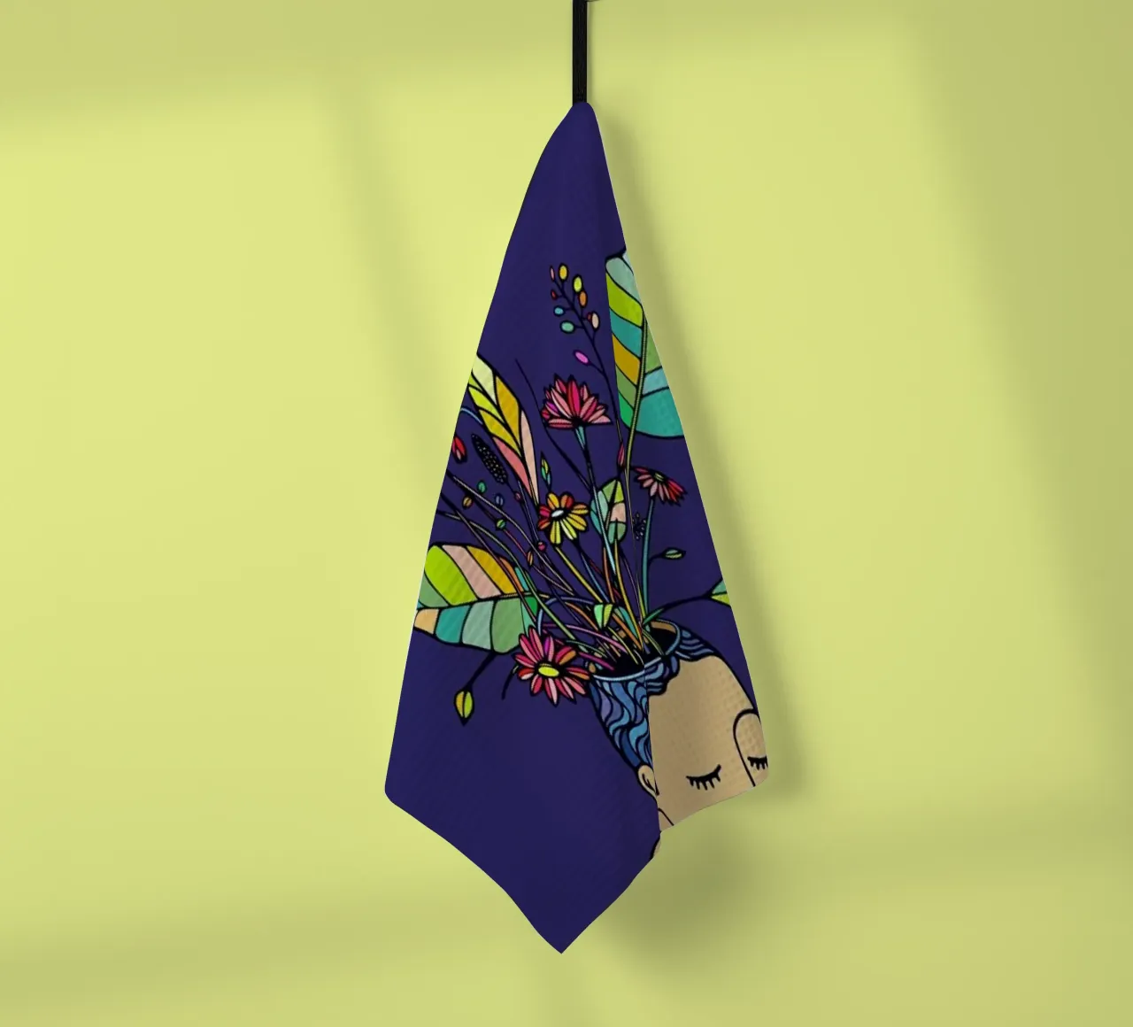 Spring Head canovaccio da cucina da Ninhol