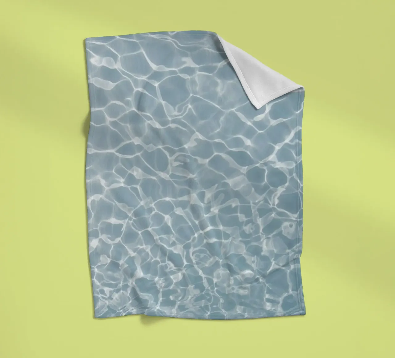 Water Reflections fleece blanket by Studio Nahili
