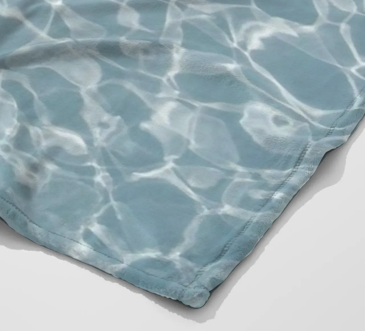 Water Reflections fleece blanket by Studio Nahili