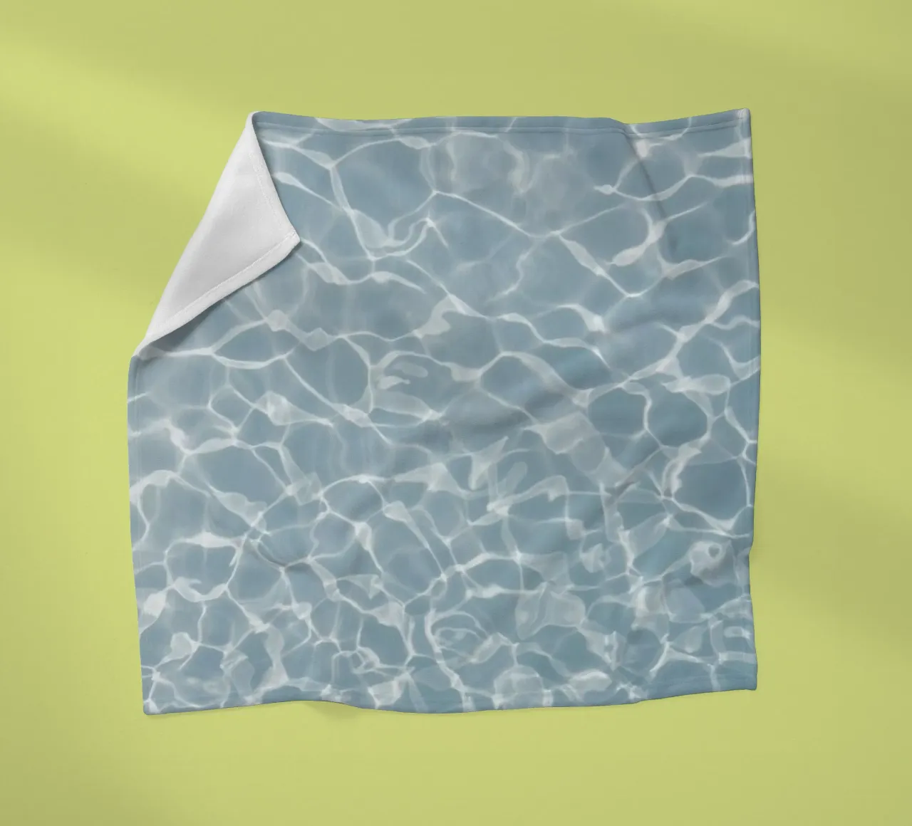 Water Reflections fleece blanket by Studio Nahili