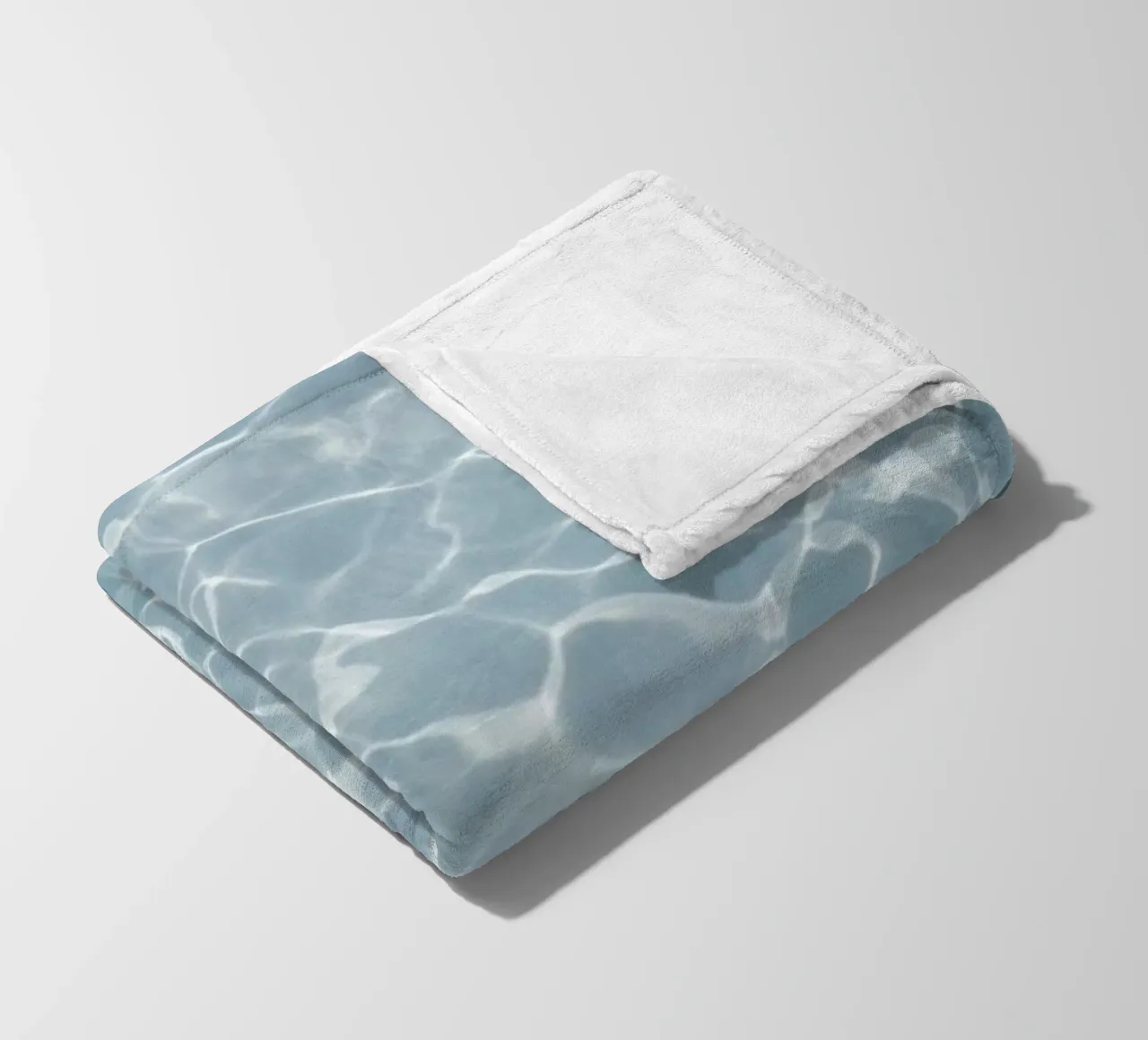 Water Reflections fleece blanket by Studio Nahili