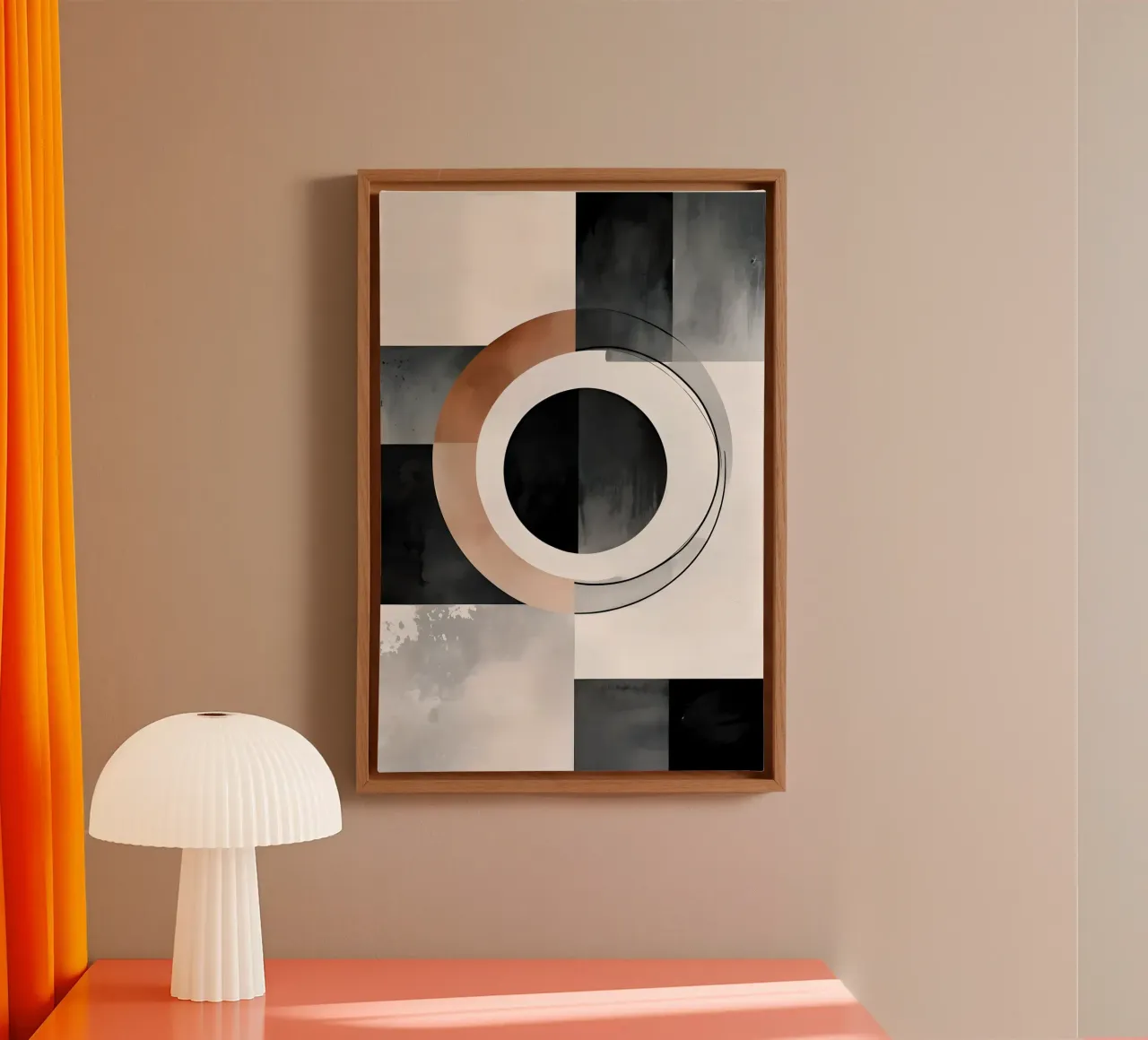 Geometric minimalism canvas by Minimalism