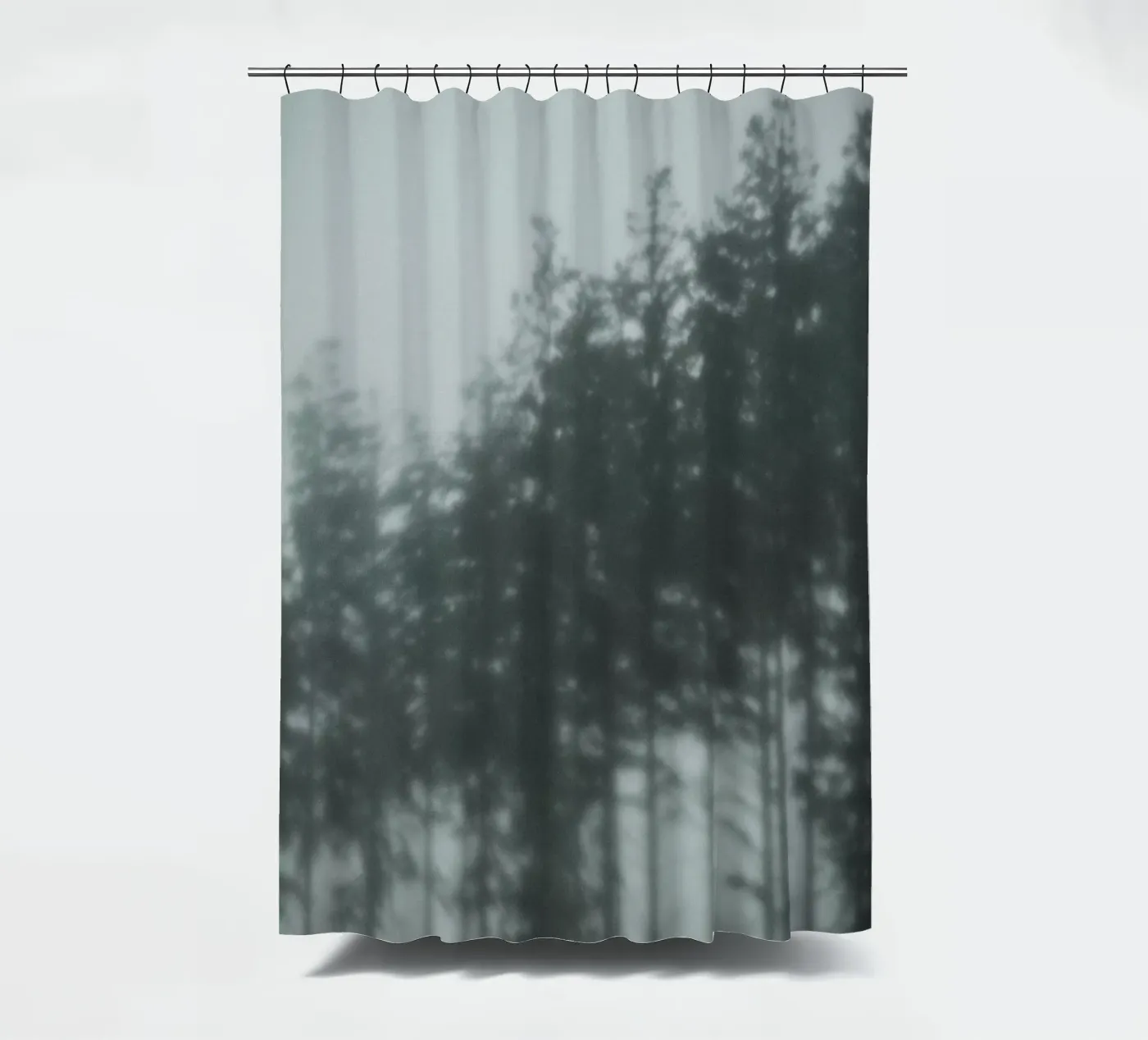 Pine Trees Duschvorhang von Klaus with K