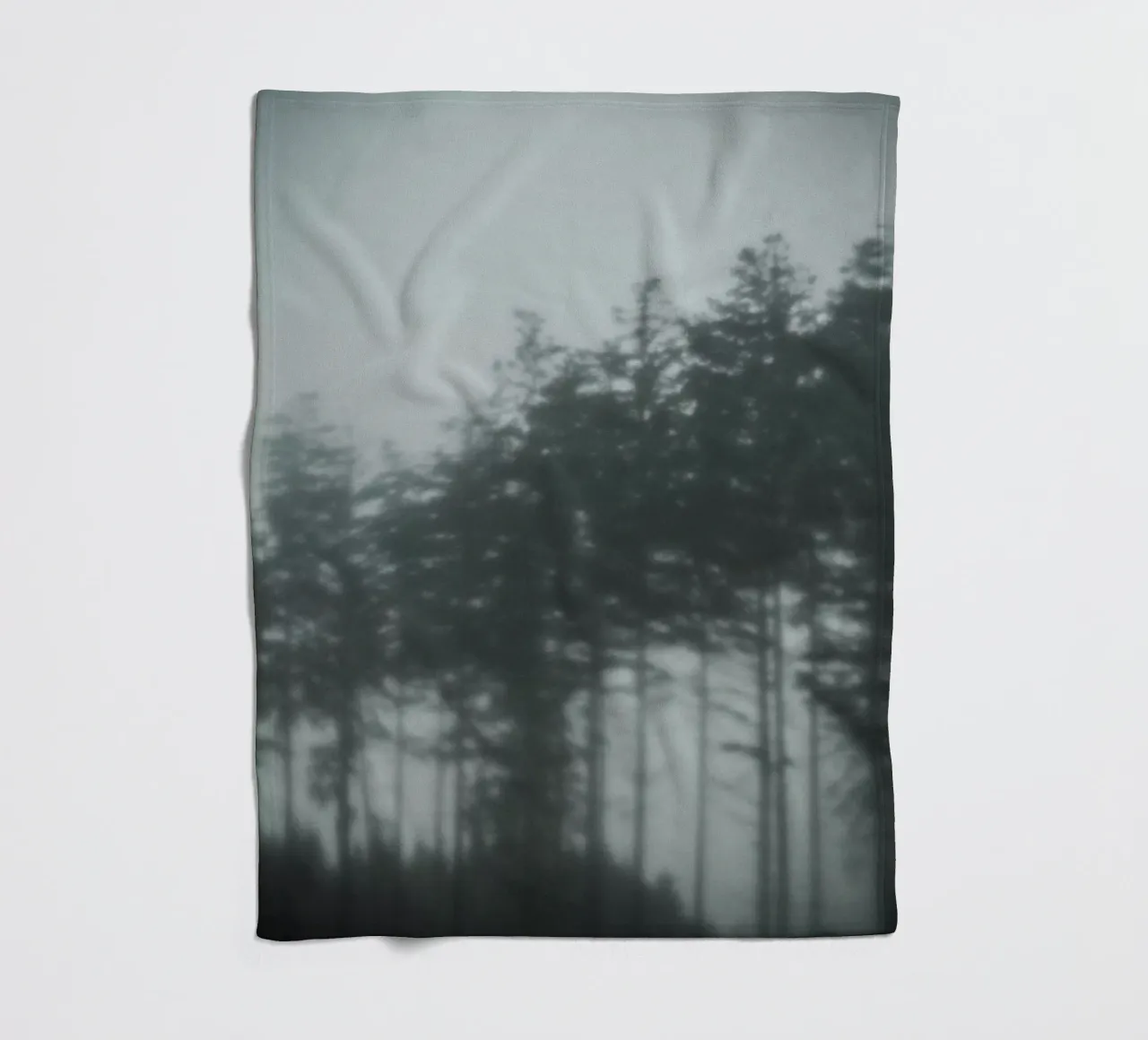 Pine Trees Fleecedecke von Klaus with K