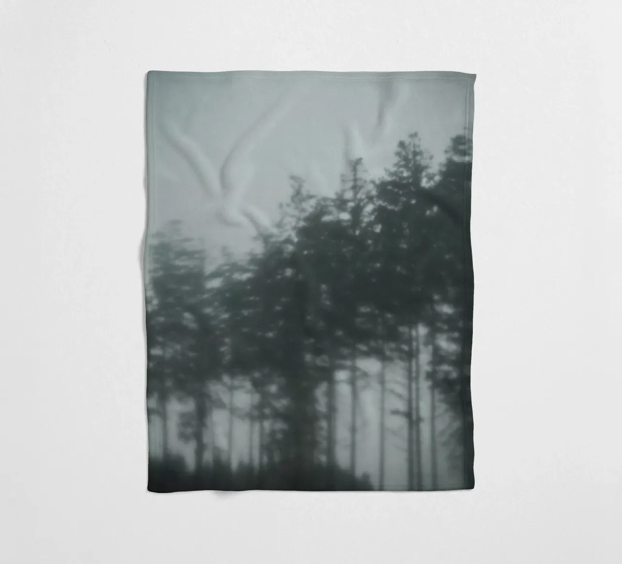 Pine Trees Fleecedecke von Klaus with K