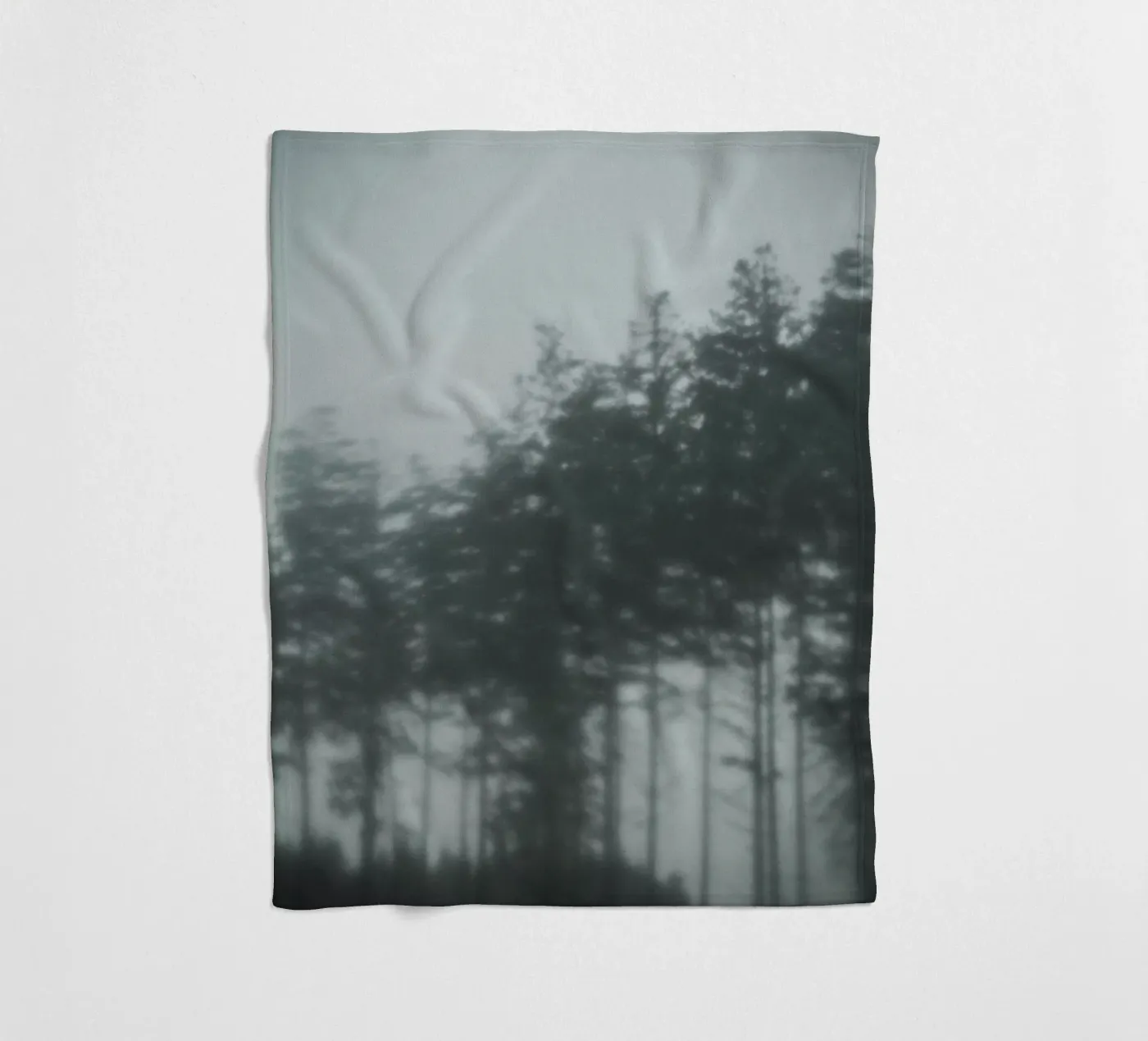 Pine Trees fleecedeken van Klaus with K