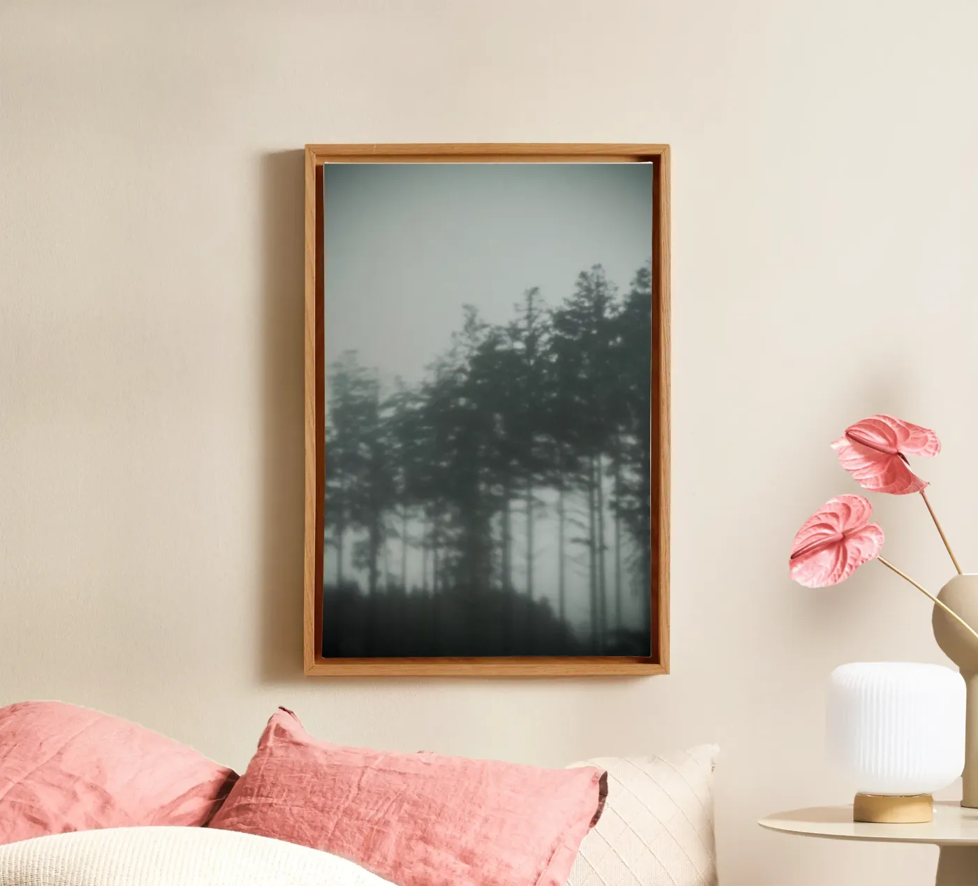 Pine Trees canvas van Klaus with K