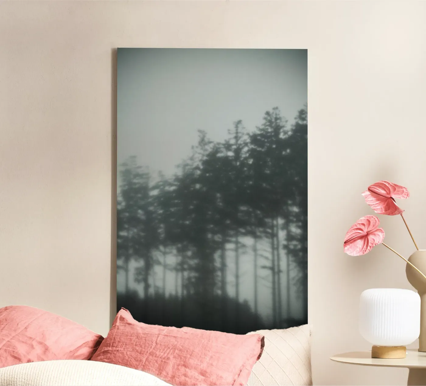 Pine Trees canvas van Klaus with K