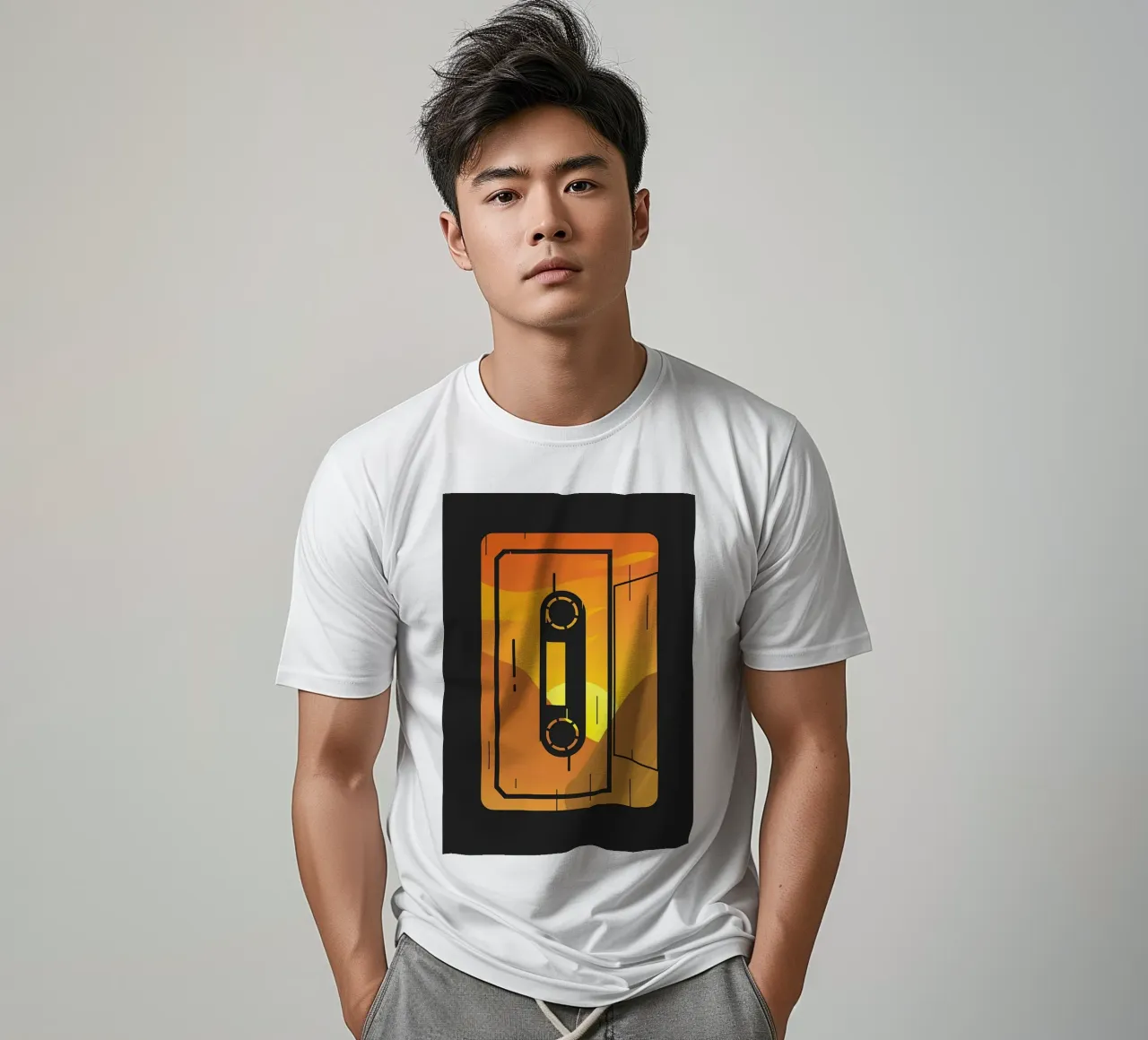 cassette t-shirt da Yeadon