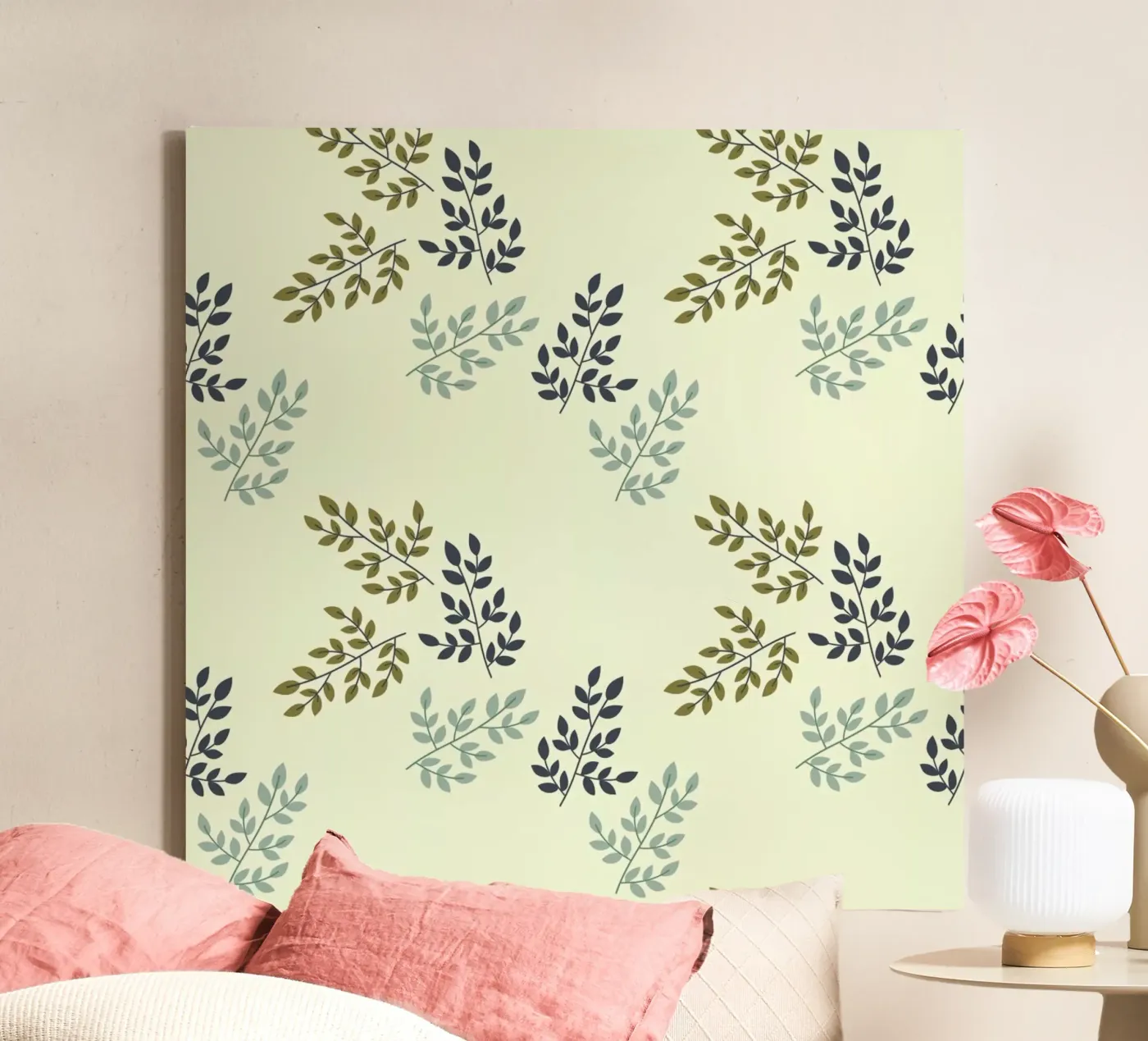 Twigs Light canvas van A Nordic Girl