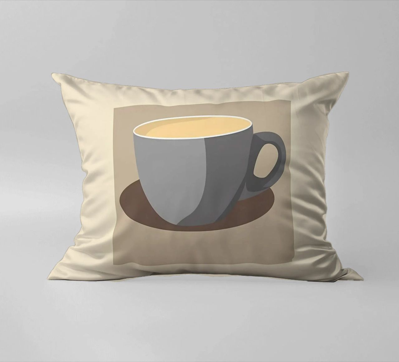 caffè bianco piatto cuscino da Book