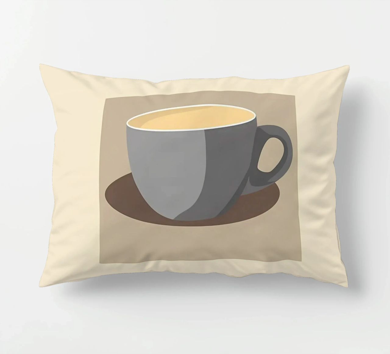 caffè bianco piatto cuscino da Book