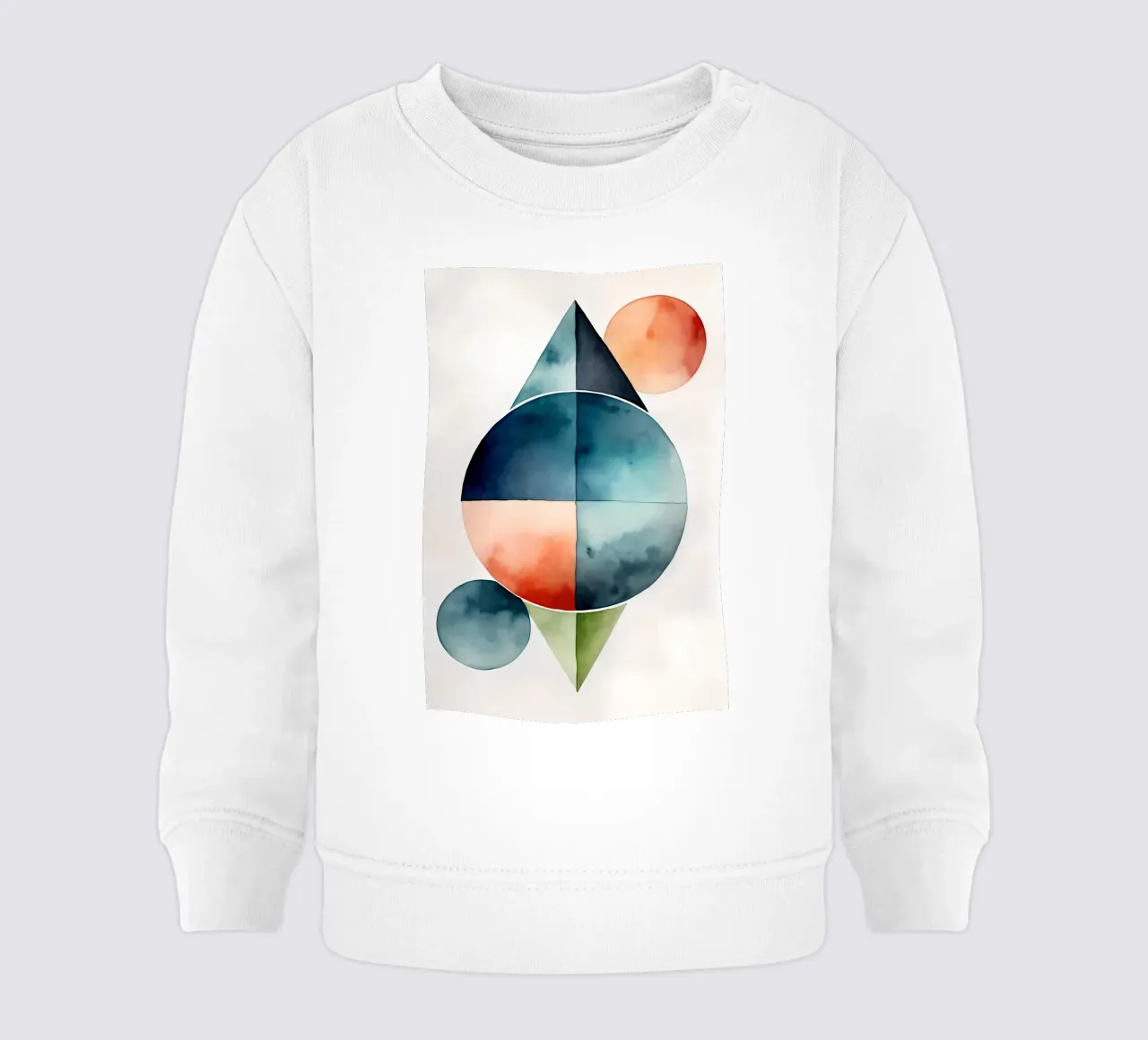 Minimalismo geometrico 01 felpa neonato da Minimalism