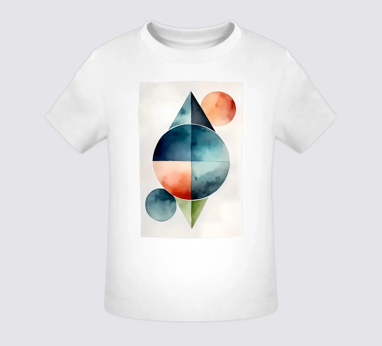 Geometric minimalism 01 baby t-shirt by Minimalism