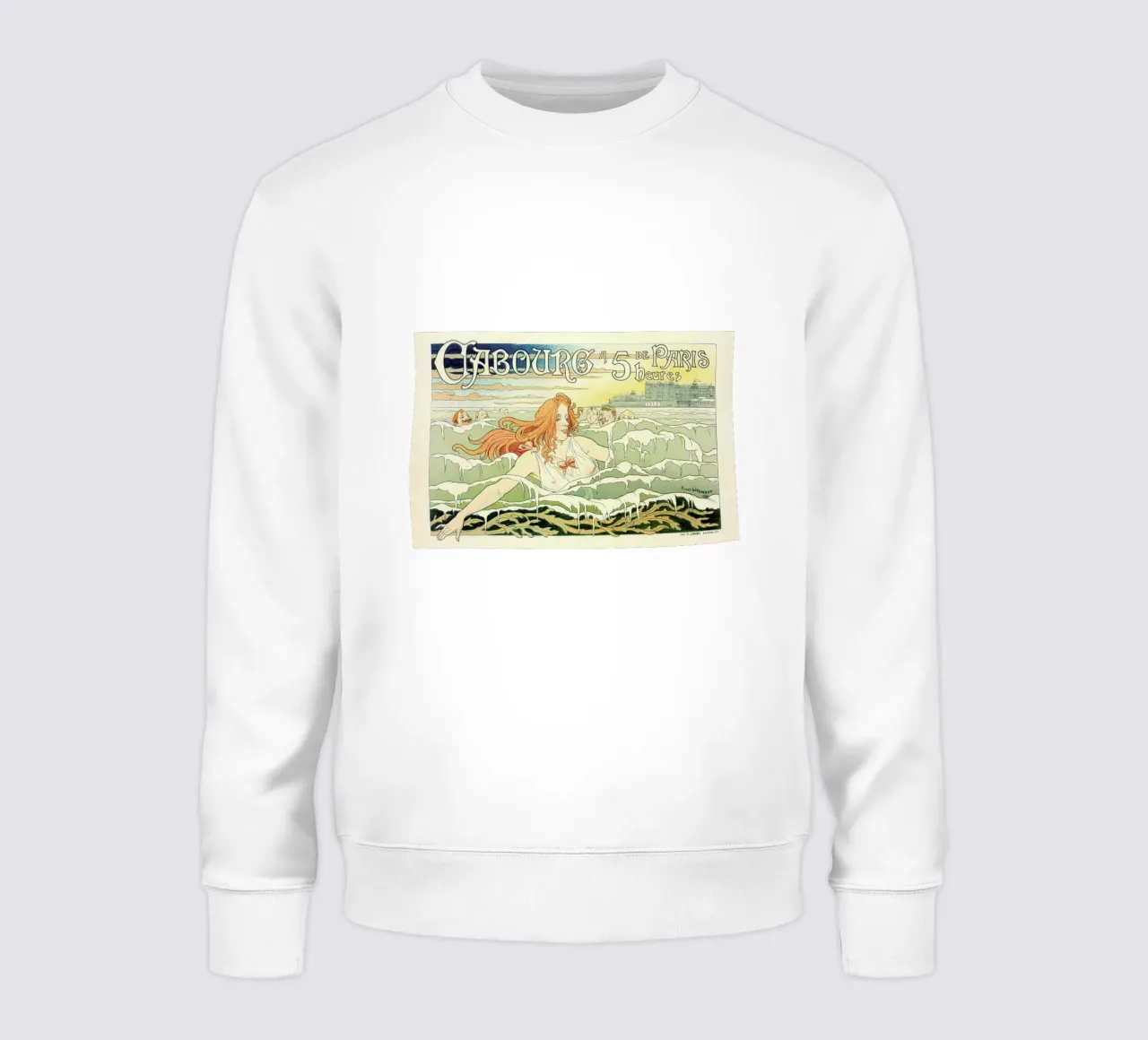 Belgian Poster for le Casino de Cabourg. -Antoine Théodore sweatshirt by Artokoloro Quint Lox Ltd