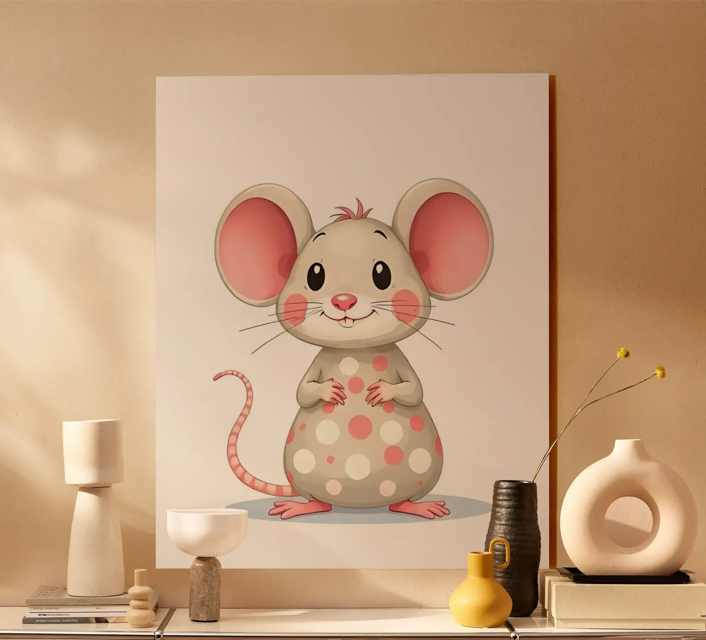 Mouse_5 Acryl-Glas von Tierisch bunt by LK