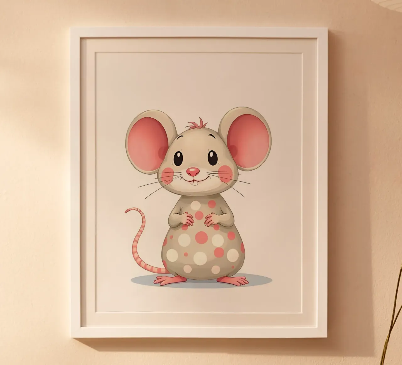 Mouse_5 poster by Tierisch bunt by LK