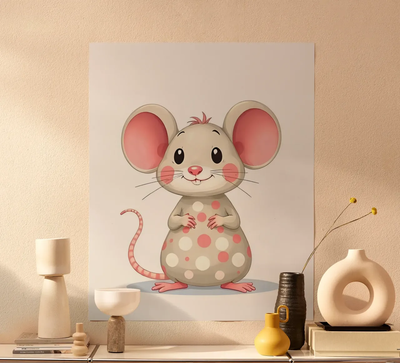 Mouse_5 poster by Tierisch bunt by LK