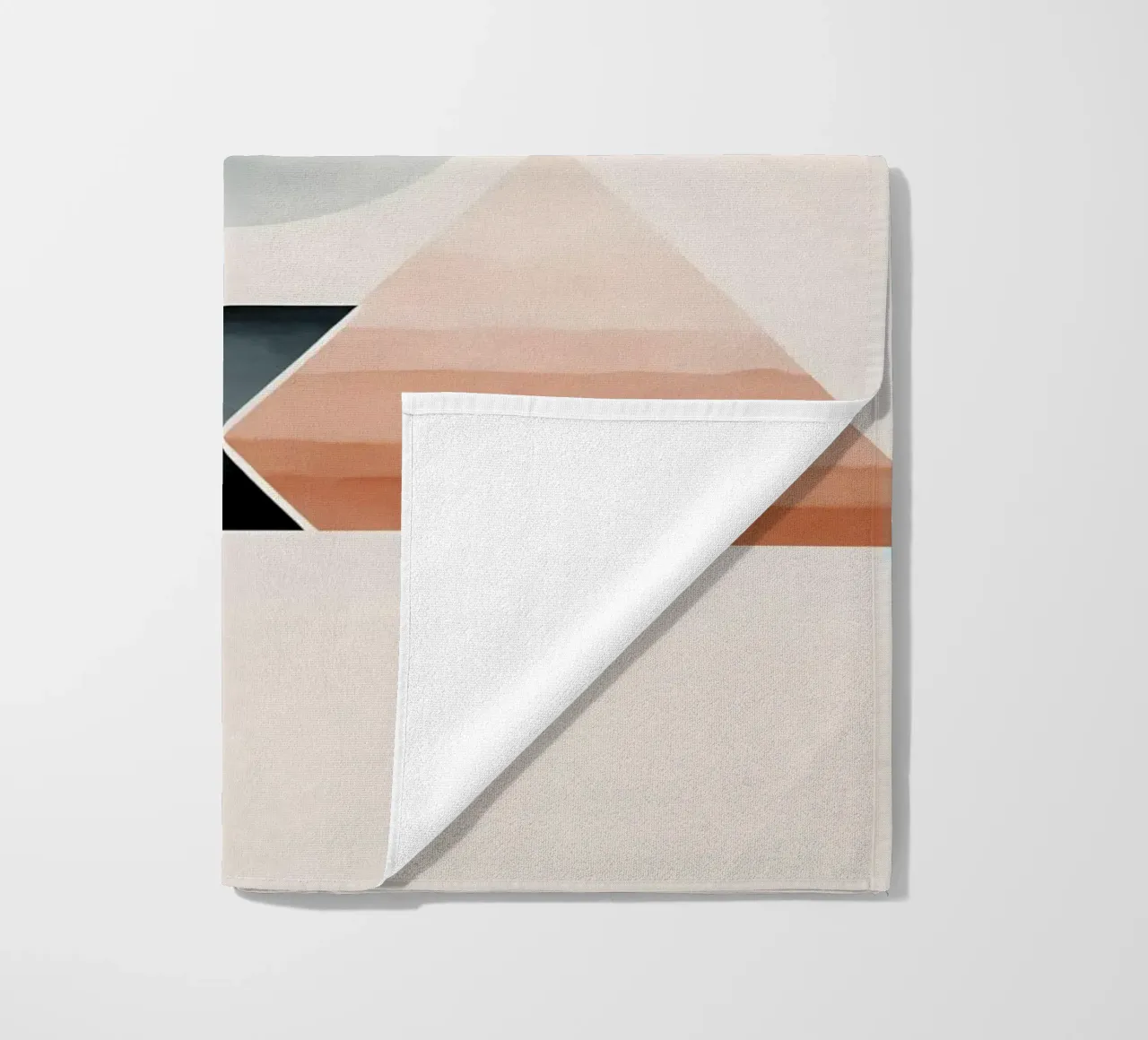 Geometrischer Minimalismus 02 Strandtuch von Minimalism